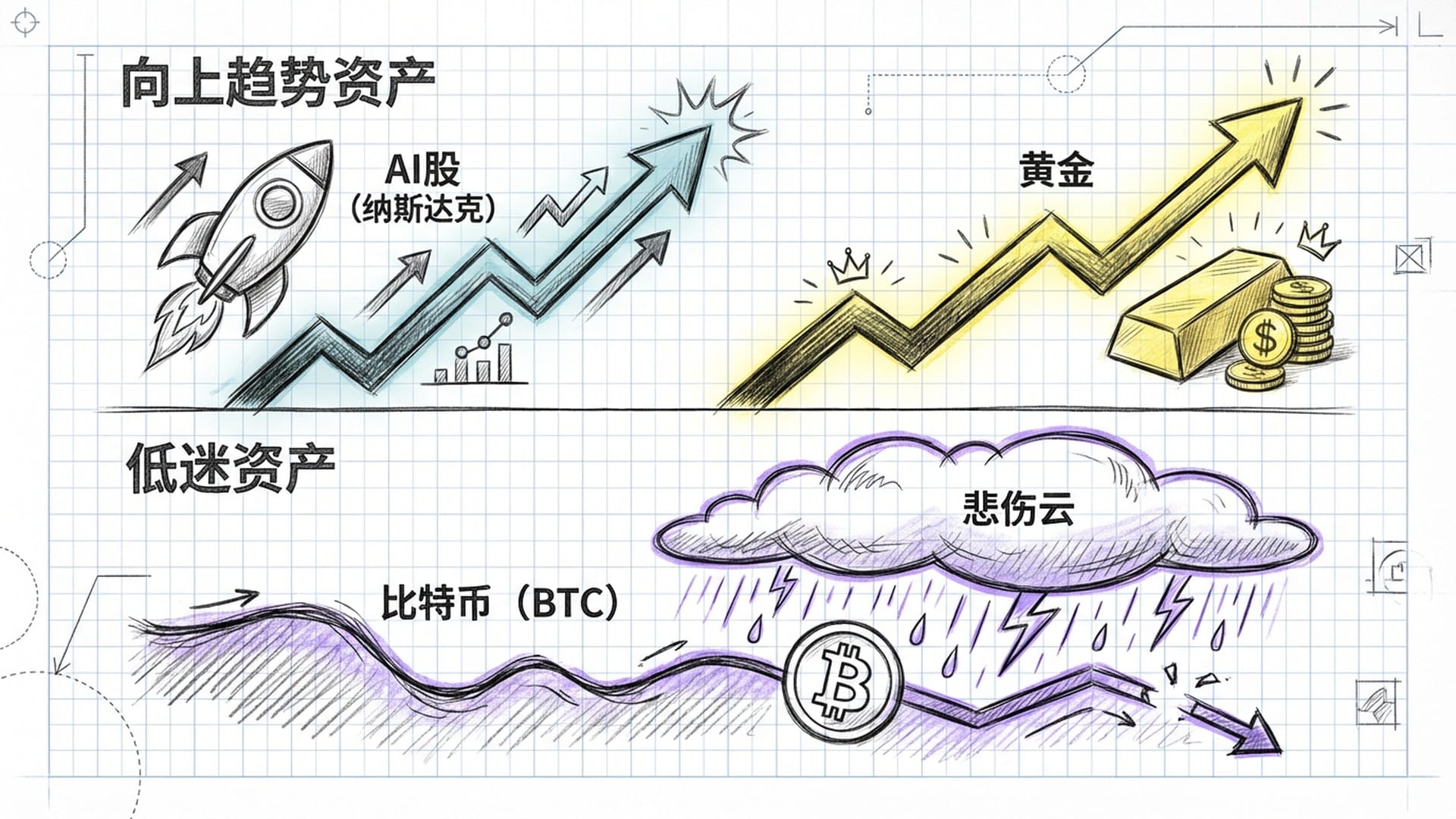 2025年资产走势对比图