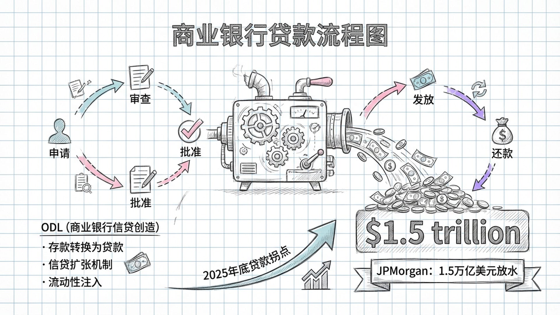 商业银行贷款流程图
