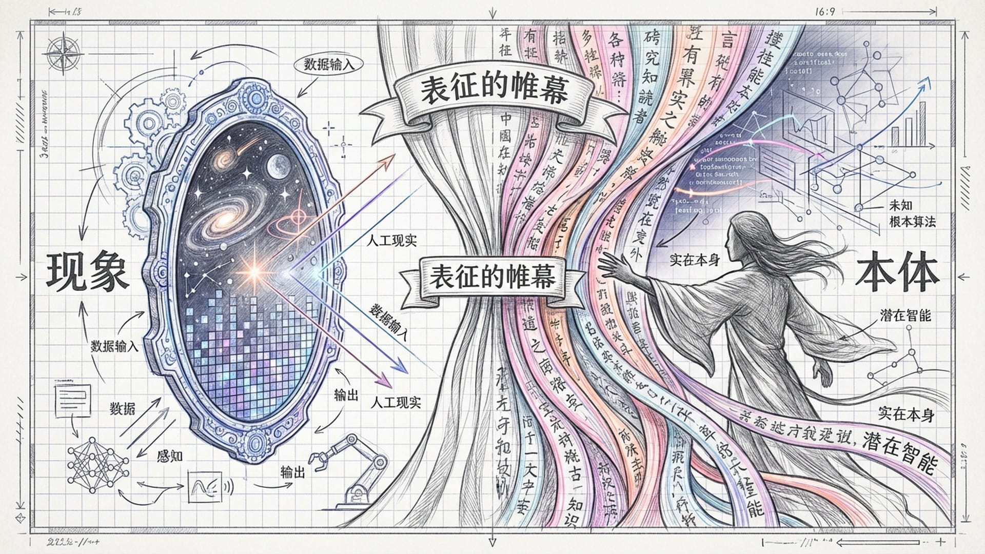 被文本帷幕遮蔽的真实物理世界