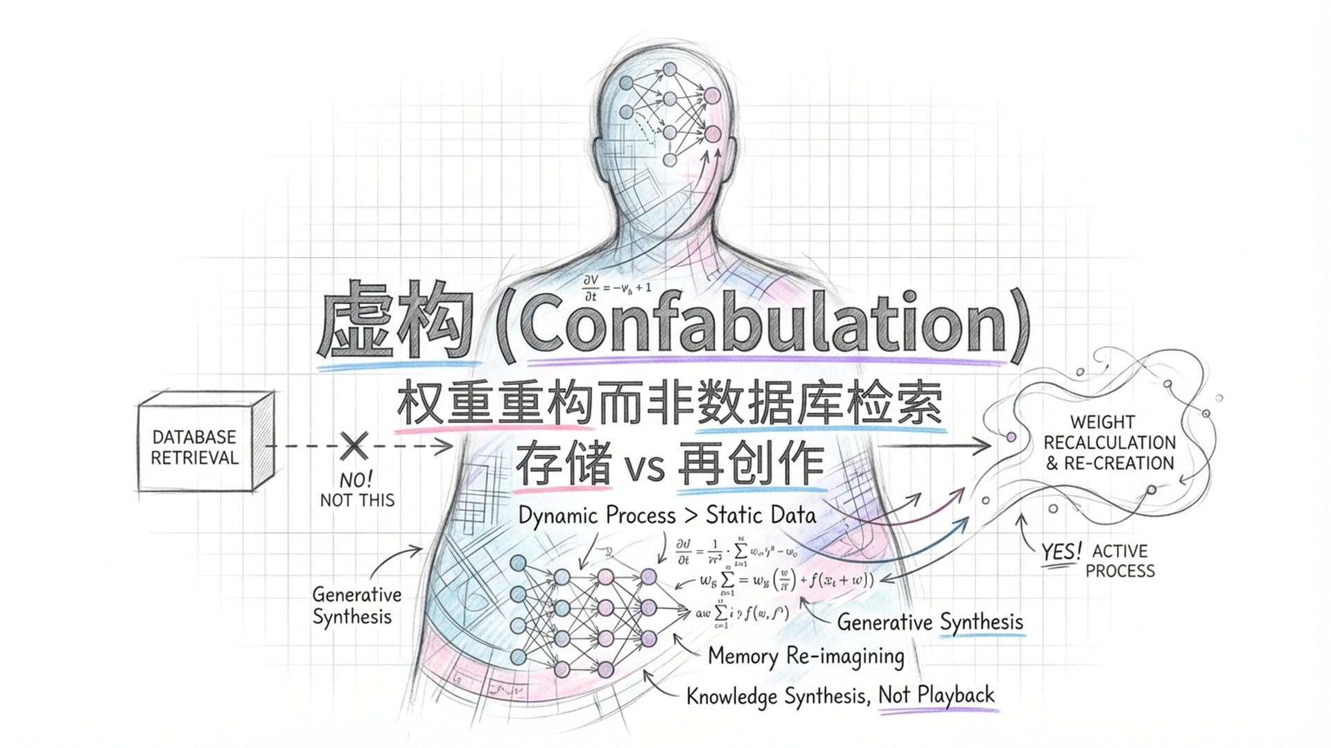 水门事件约翰·迪恩与AI生成过程的交叠