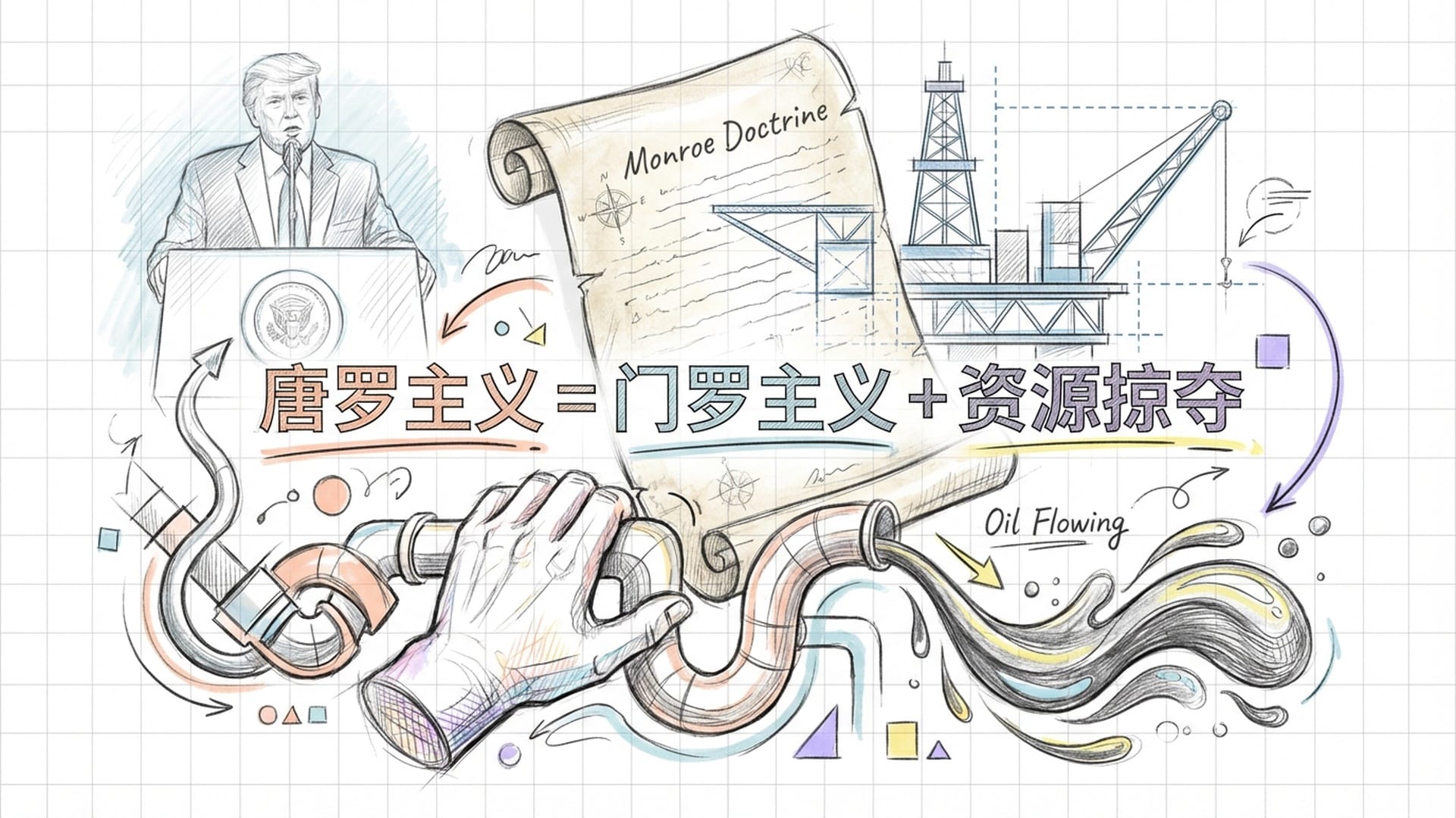 唐罗主义与石油流动