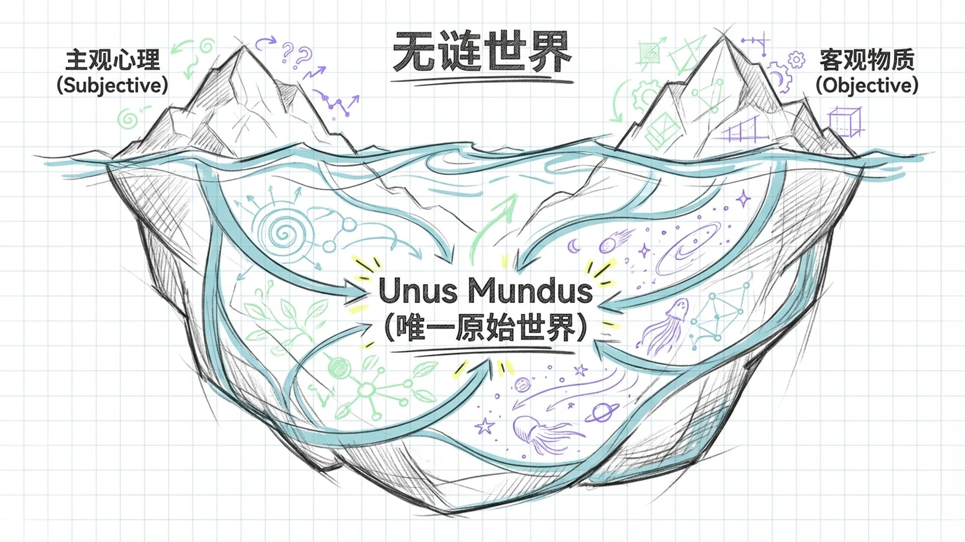 冰山理论：Unus Mundus