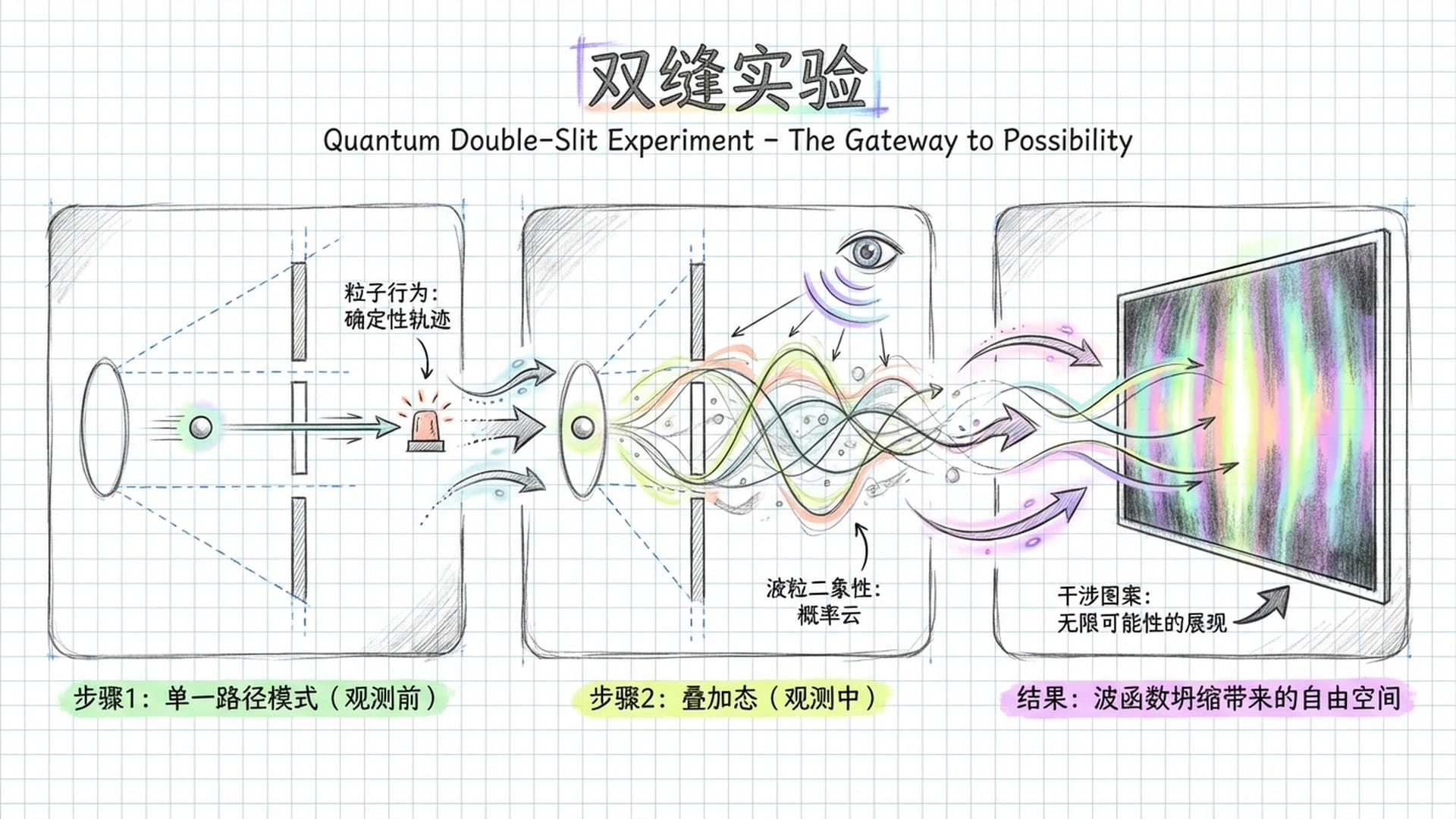 自由空间中的叠加态