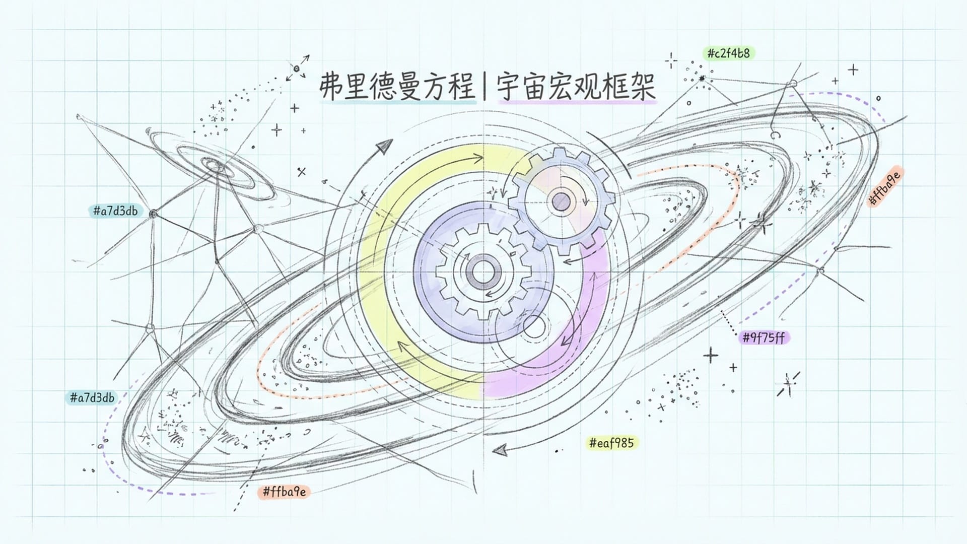 宏大的宇宙星系