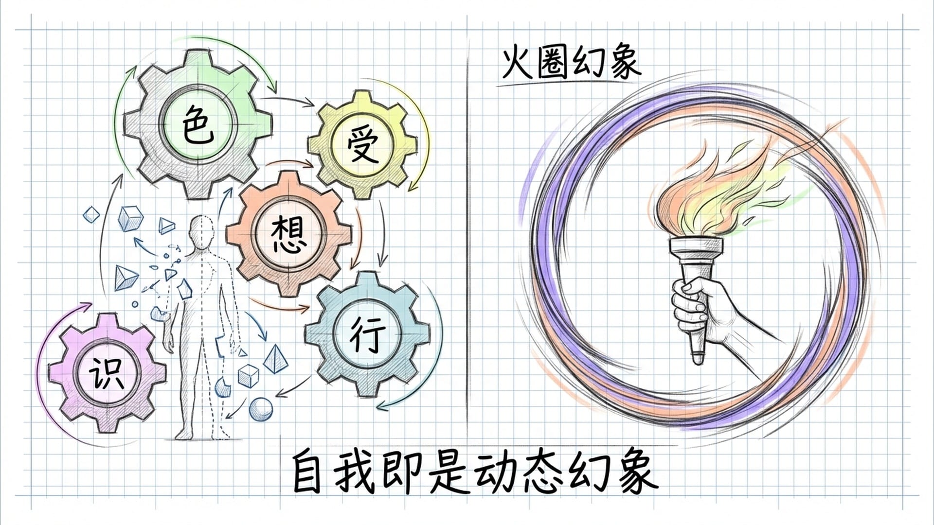 五蕴齿轮与火圈幻象