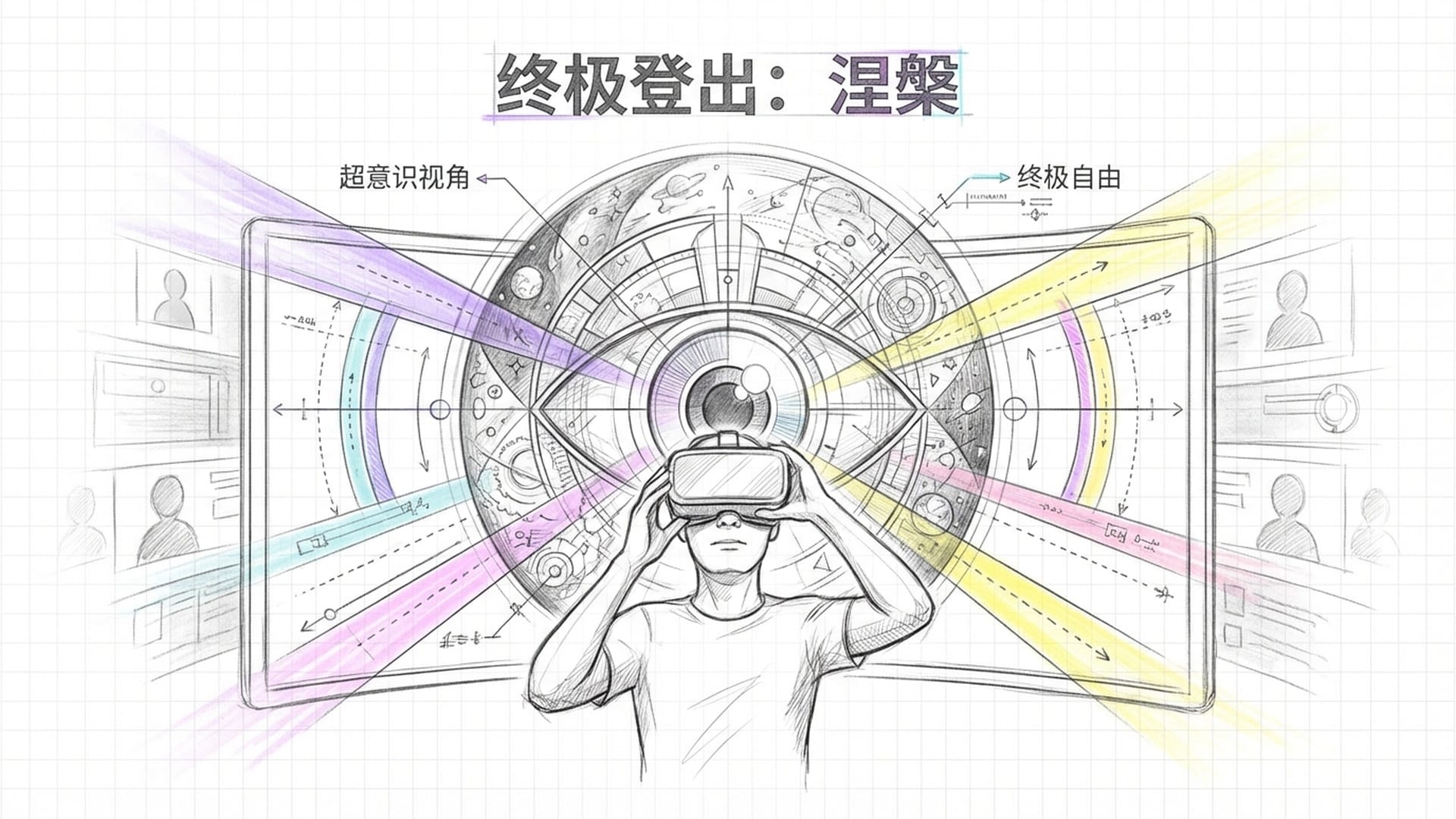 摘下VR头盔，超意识与宇宙大眼睛