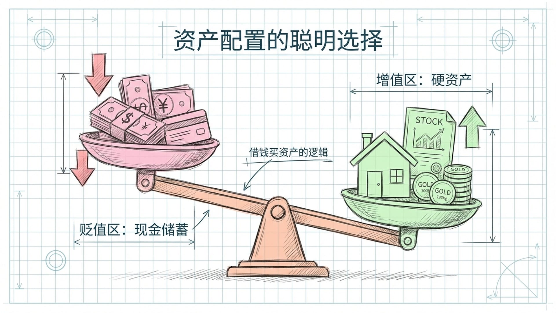 现金的贬值与资产的增值