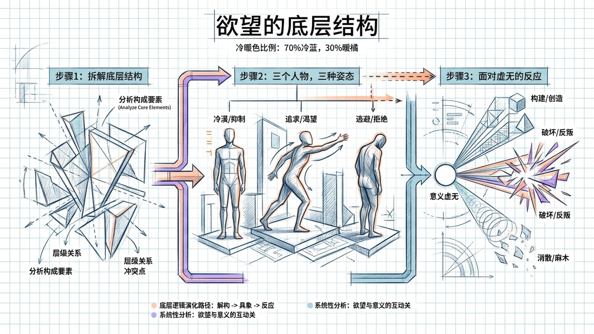 欲望结构与人物分析