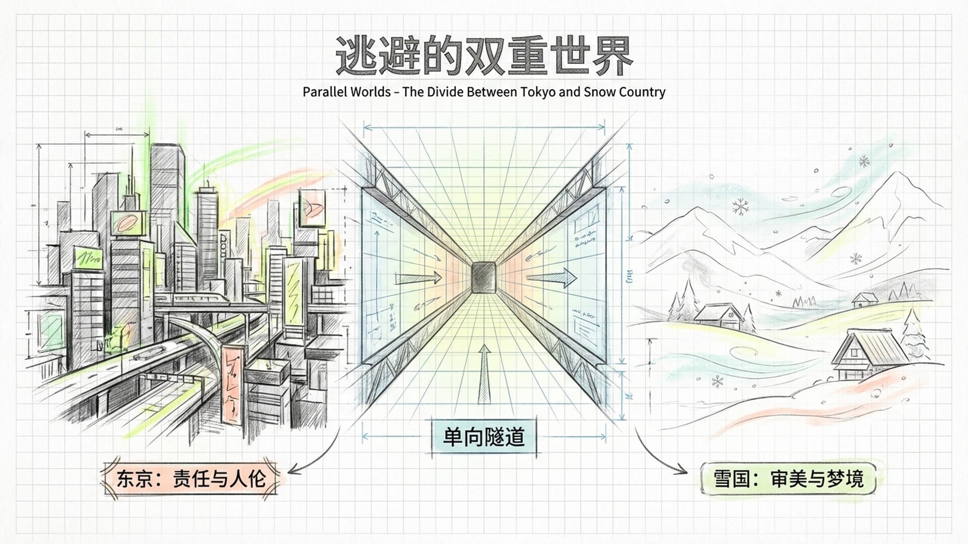 东京与雪国的平行世界