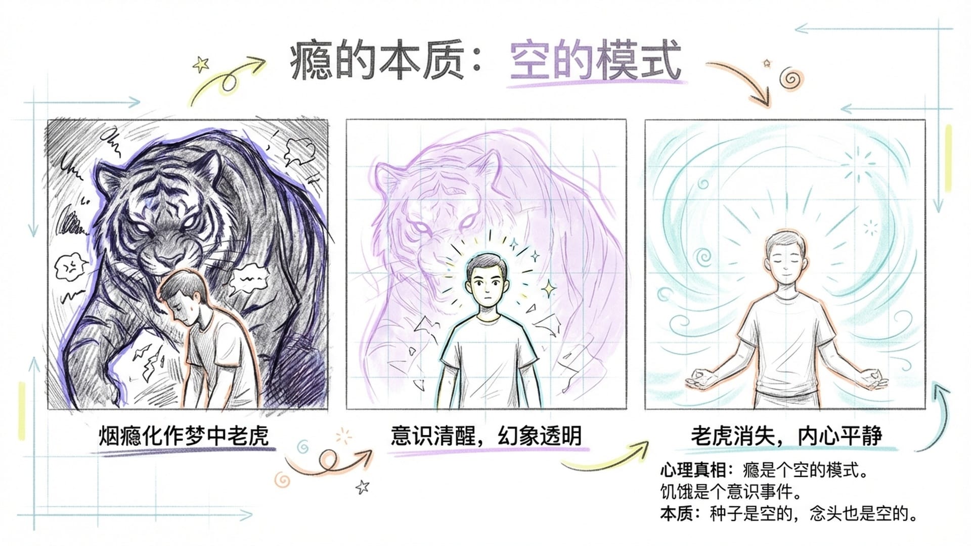 梦中老虎与清醒意识