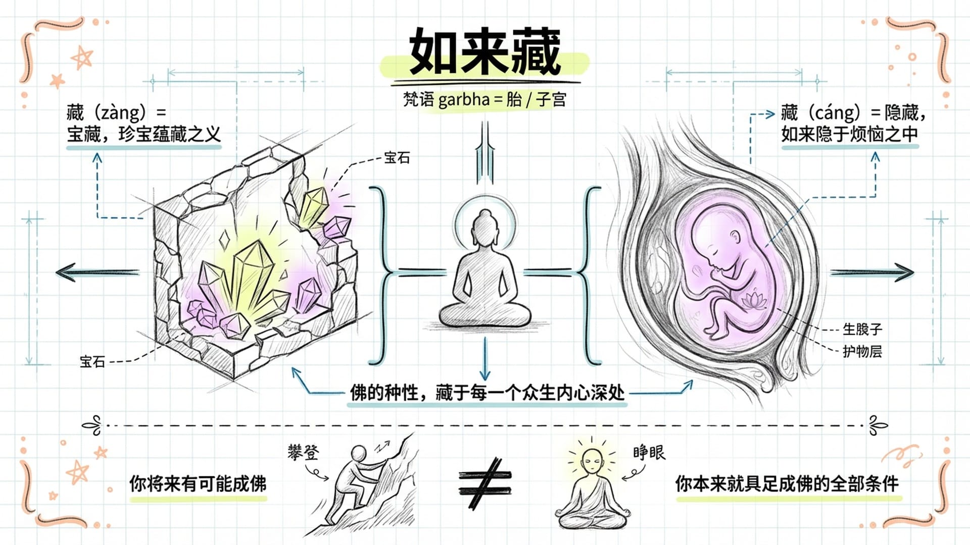 如来藏词源解析