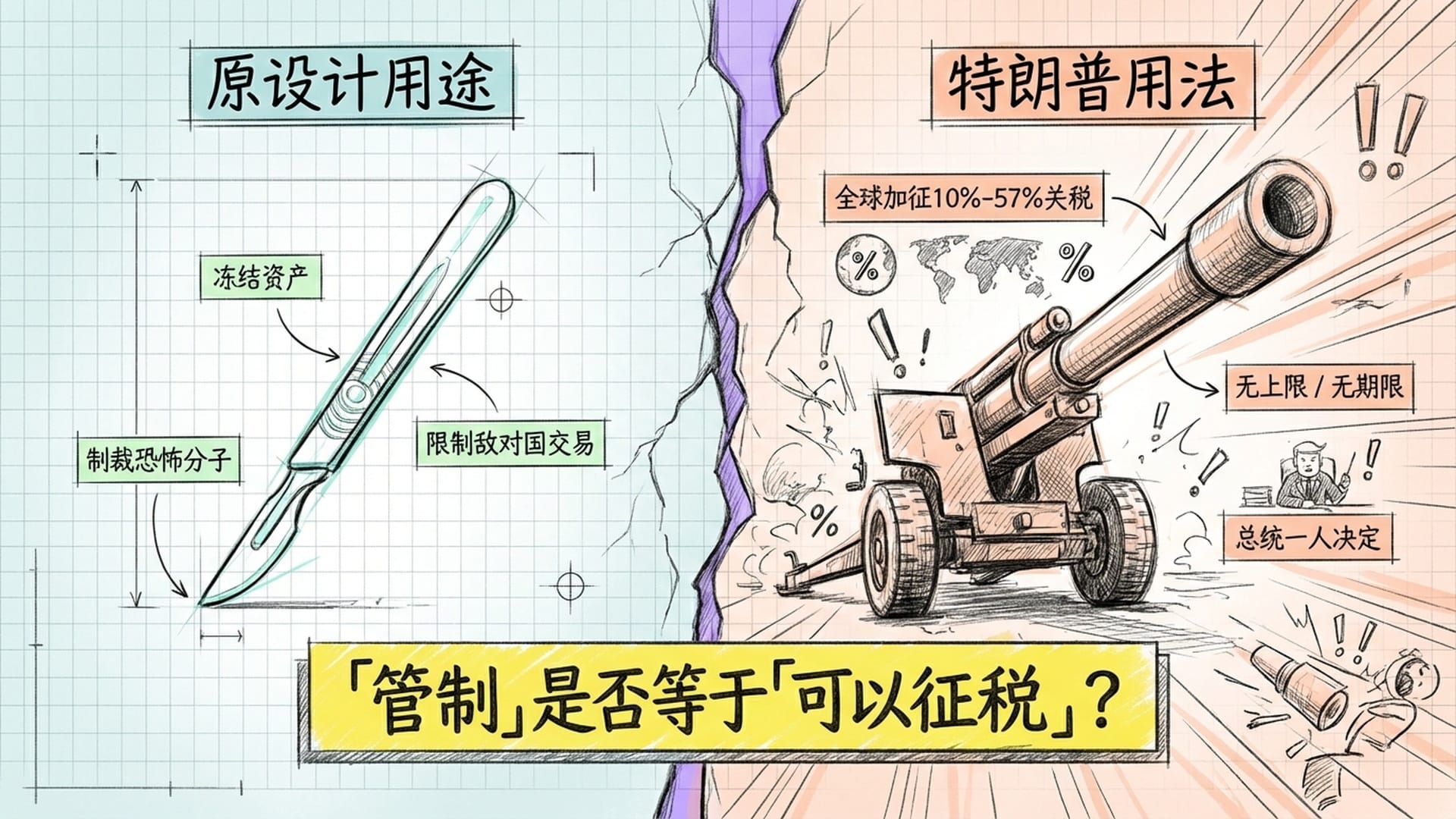 IEEPA被改造成大炮