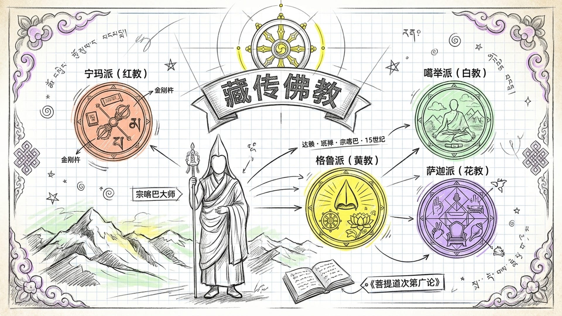 藏传佛教四大教派