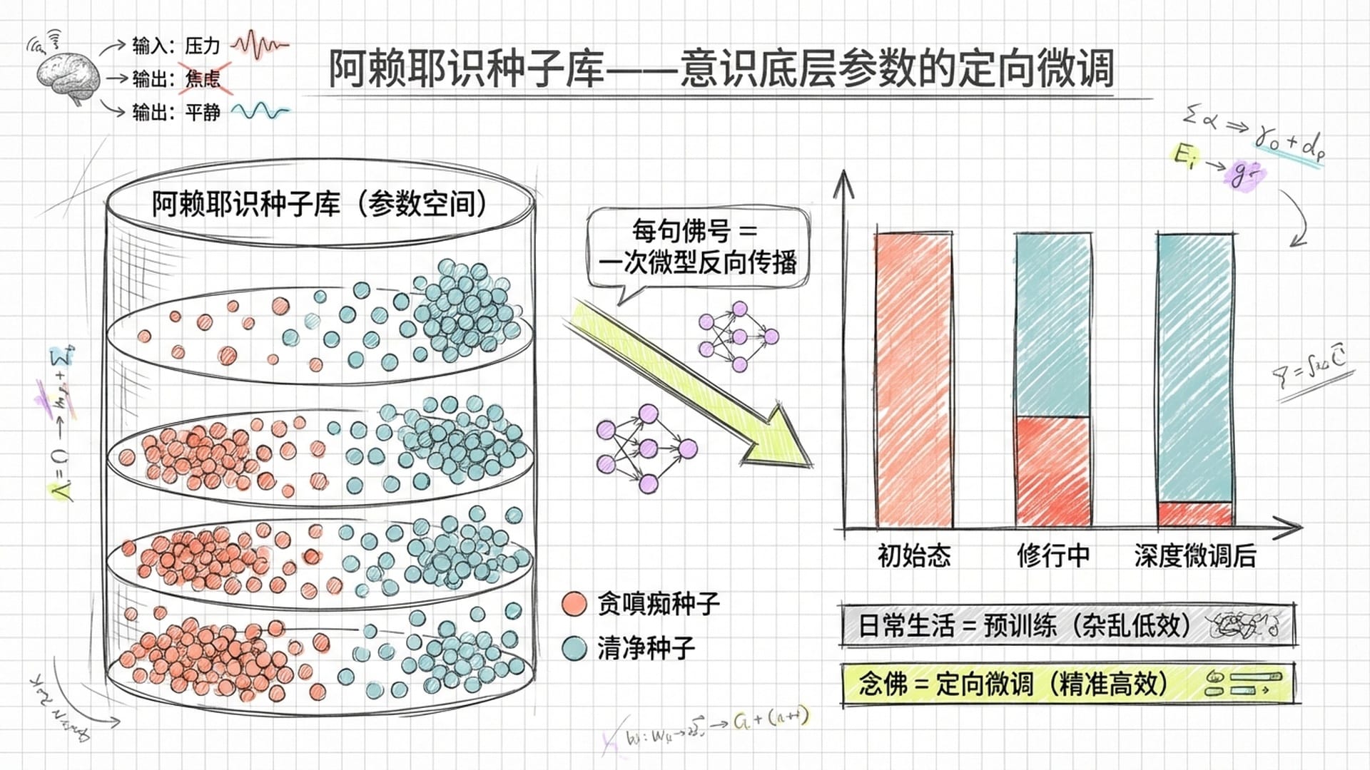 阿赖耶识种子库的参数更新