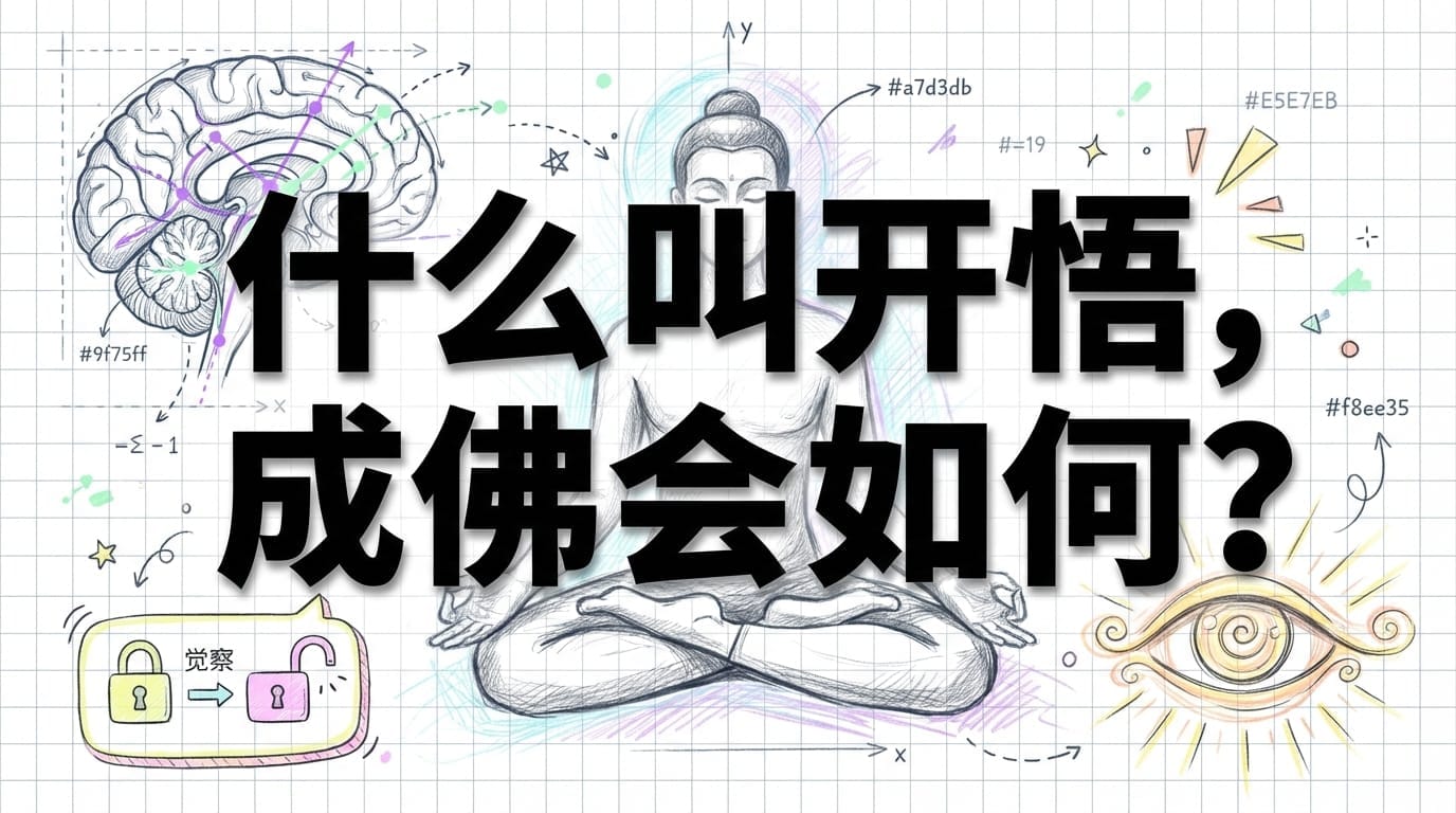 开悟到底是什么?用科学拆解成佛与觉悟的本质