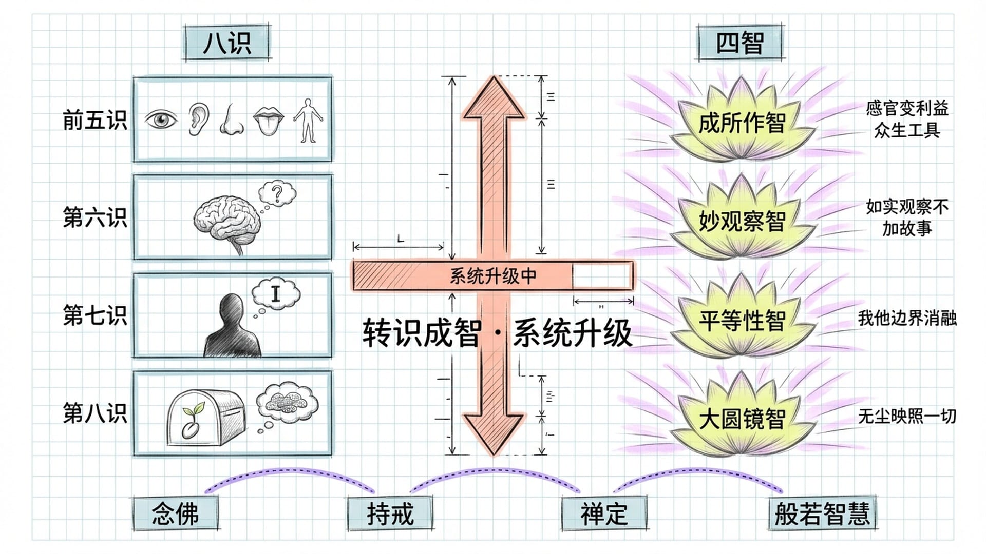 转识成智对照图