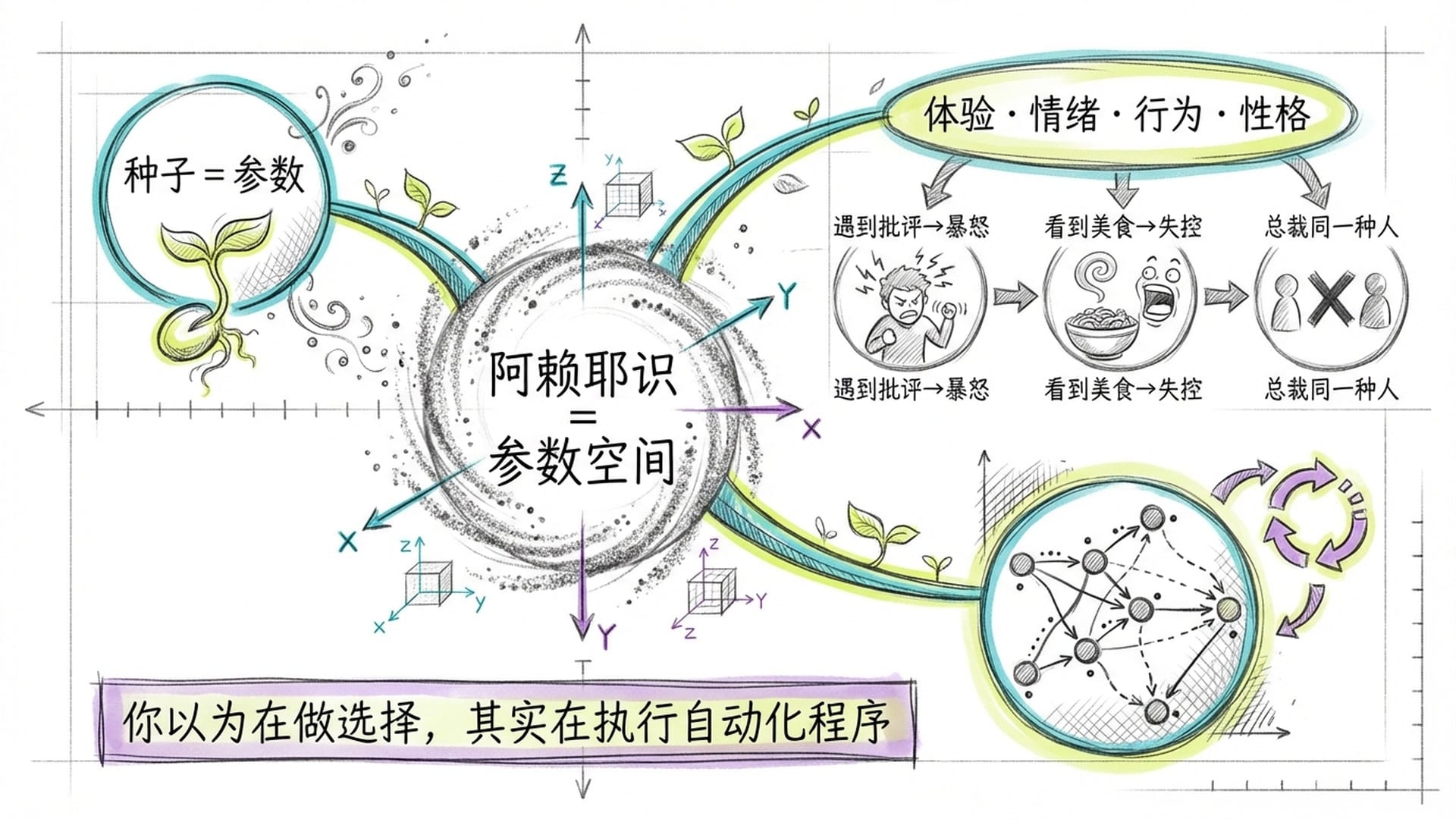 阿赖耶识参数空间可视化