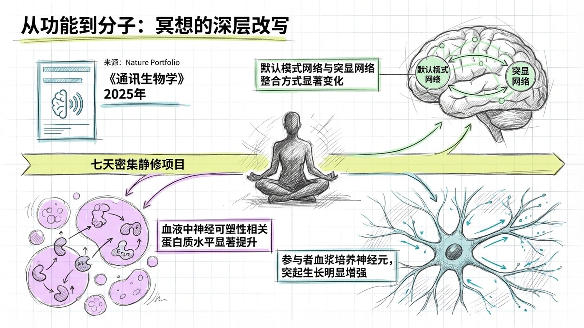 七天密集静修的科学发现