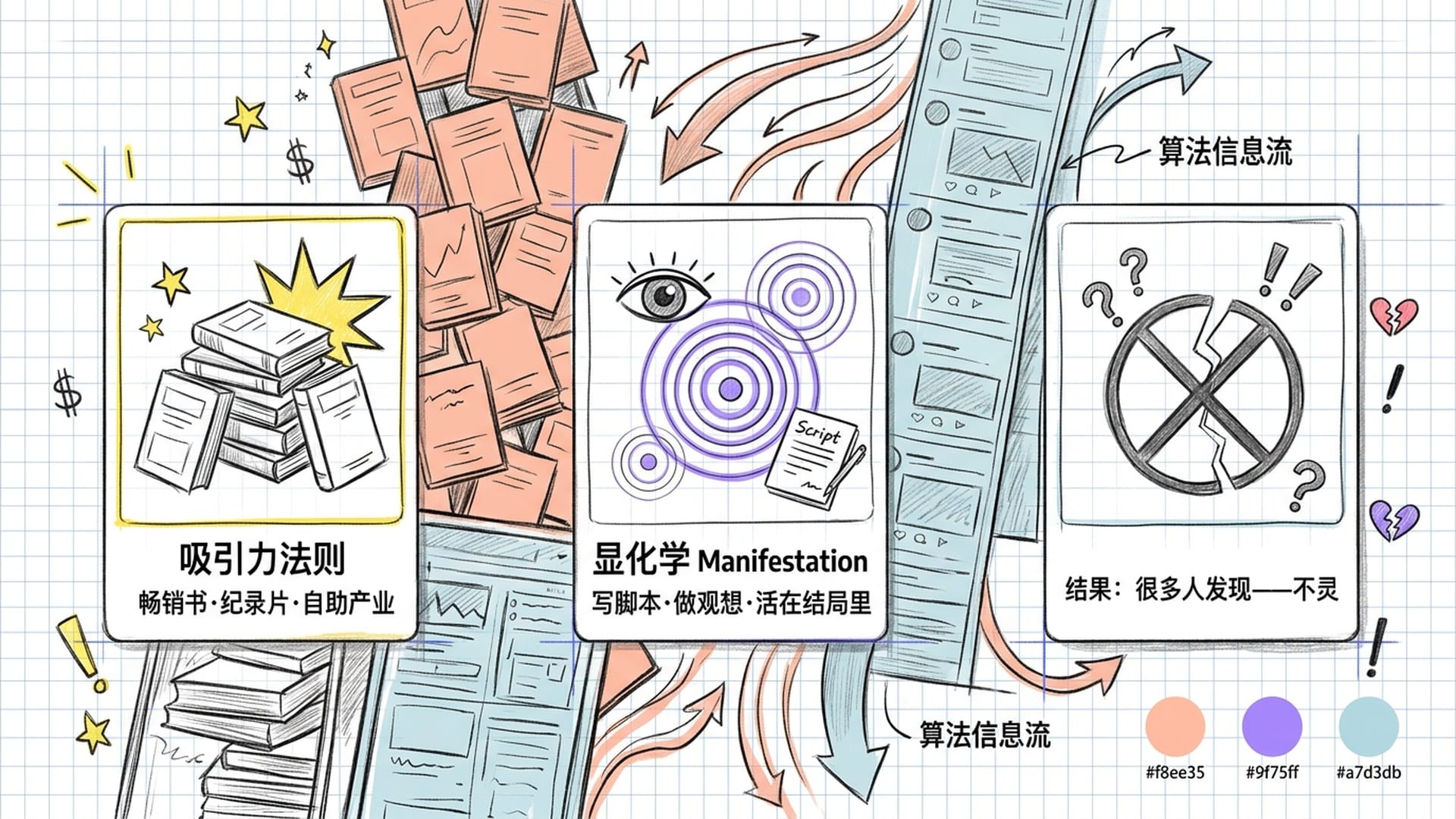 吸引力法则与显化学的信息流