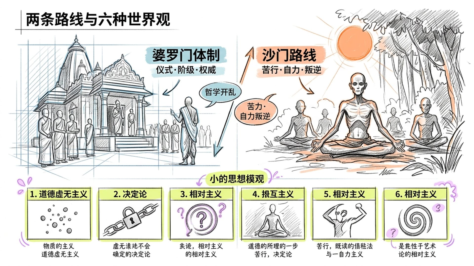 沙门运动与六师论战