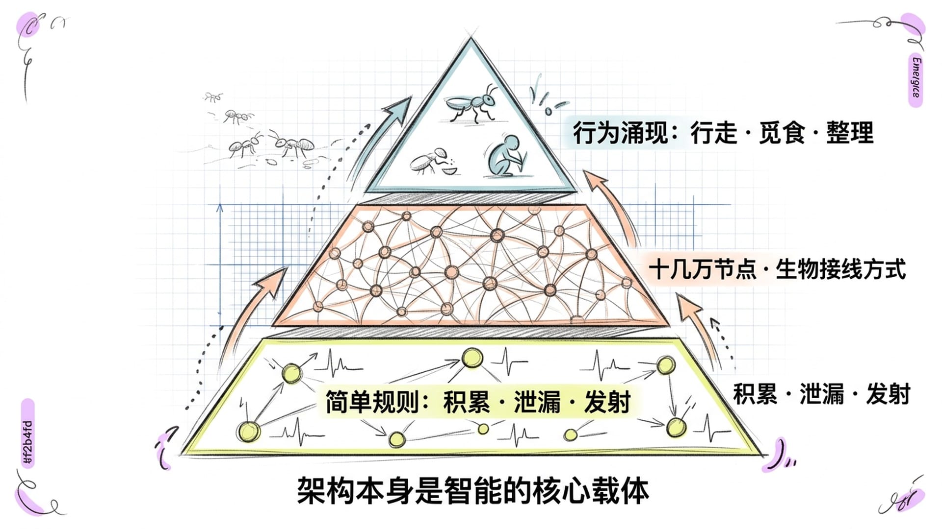 架构决定行为的涌现层级
