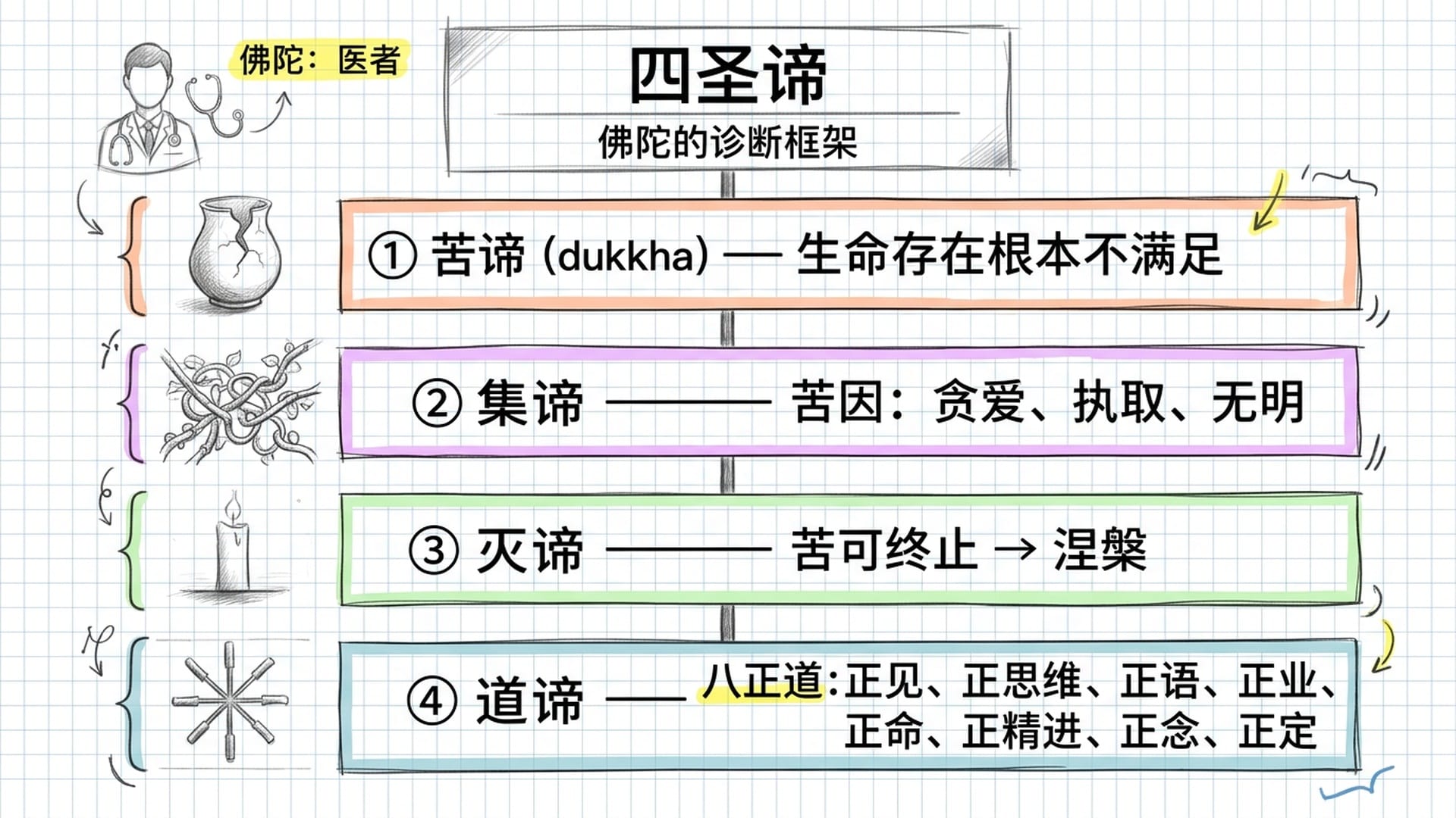 四圣谛的医学诊断框架
