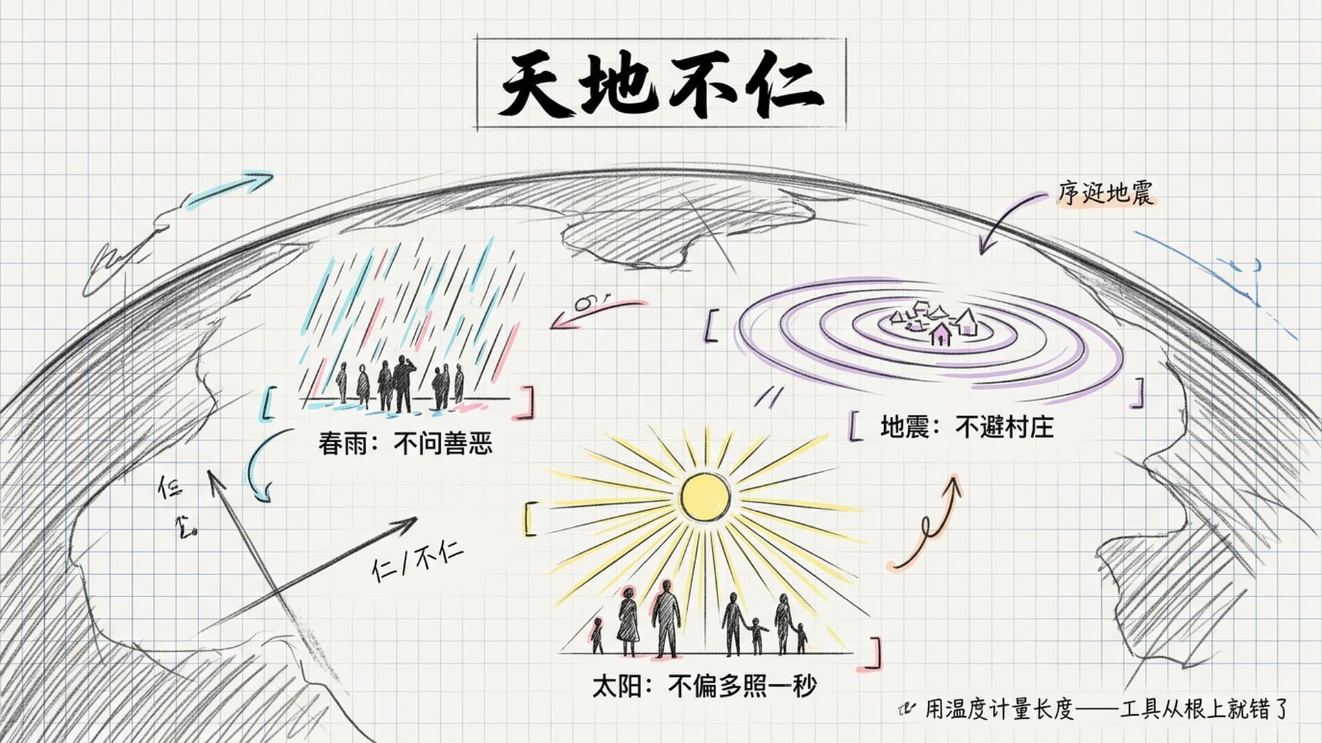天道超越人类道德坐标系