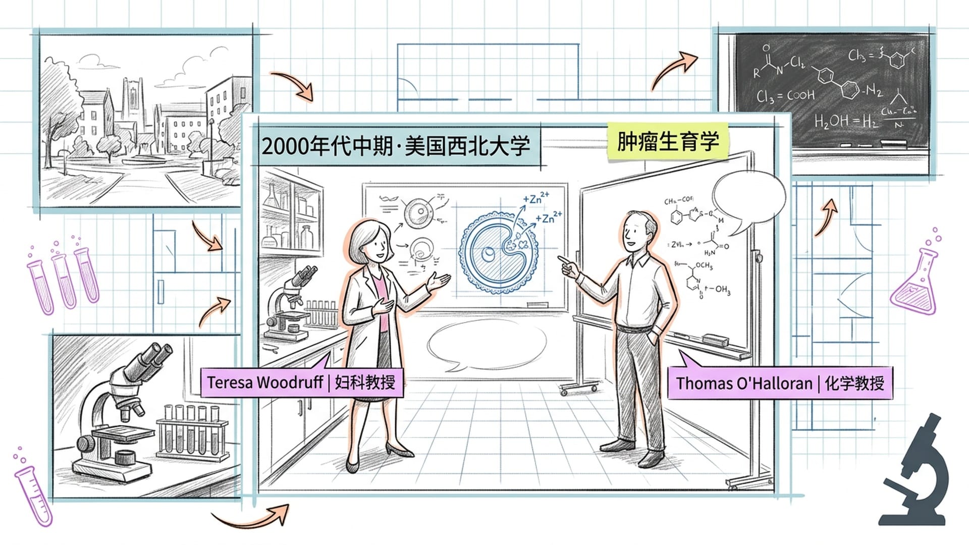 Teresa Woodruff 与 Thomas O'Halloran 的跨界合作