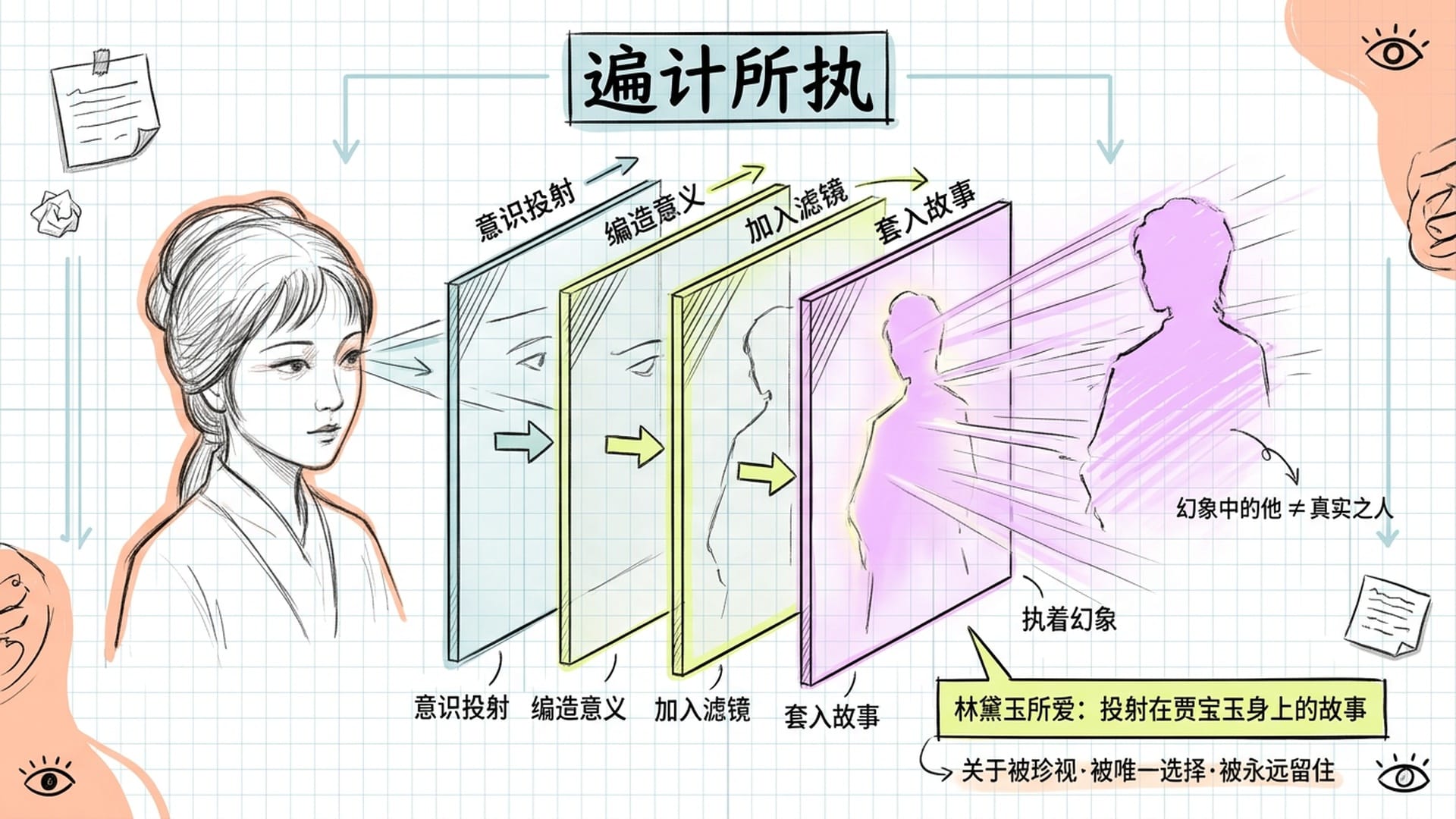 唯识学"遍计所执"的意识投射