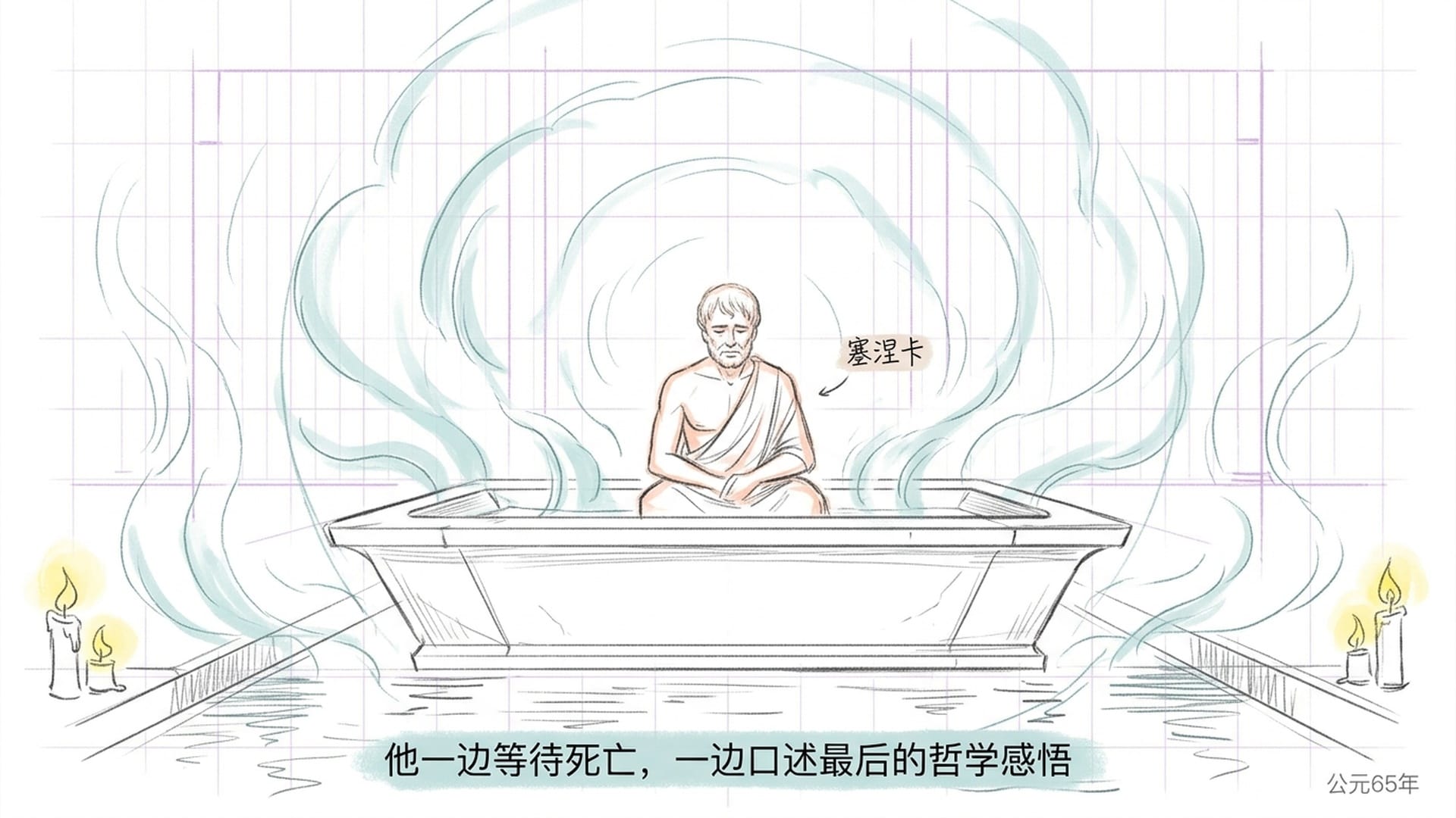 塞涅卡最后时刻