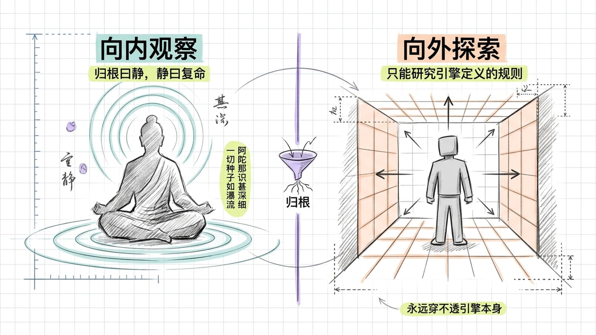 内观与游戏NPC的类比