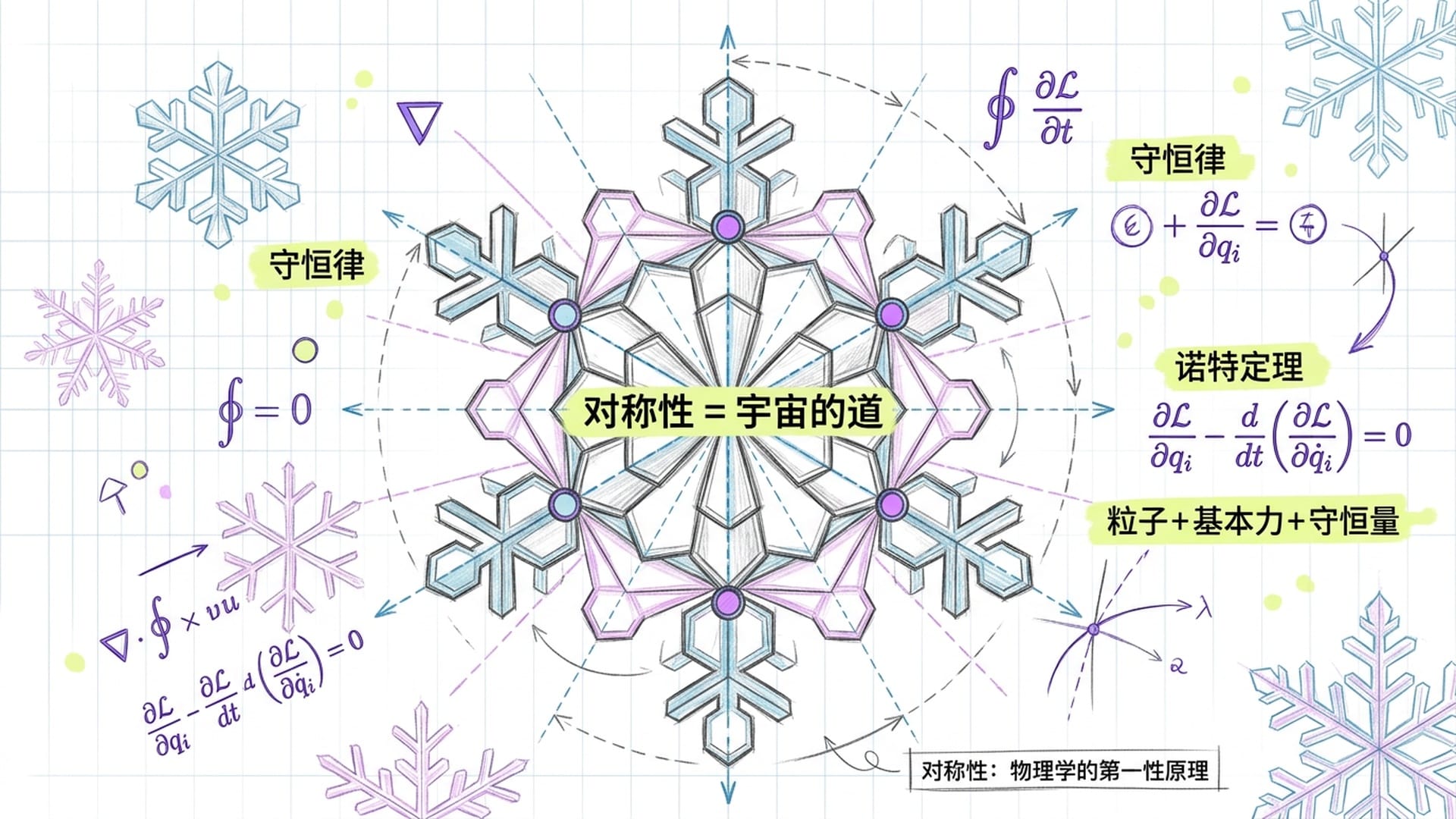 对称性与守恒律可视化