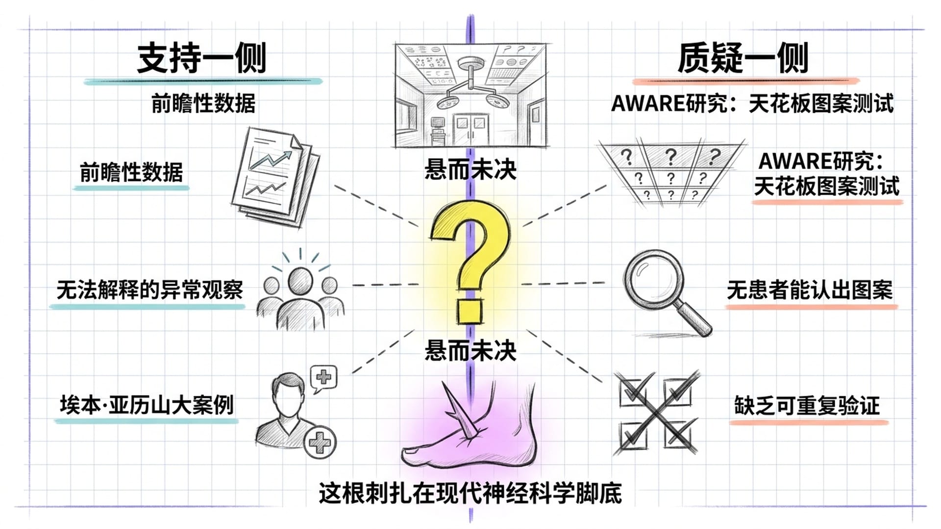 意识与科学框架的争议与悬而未决