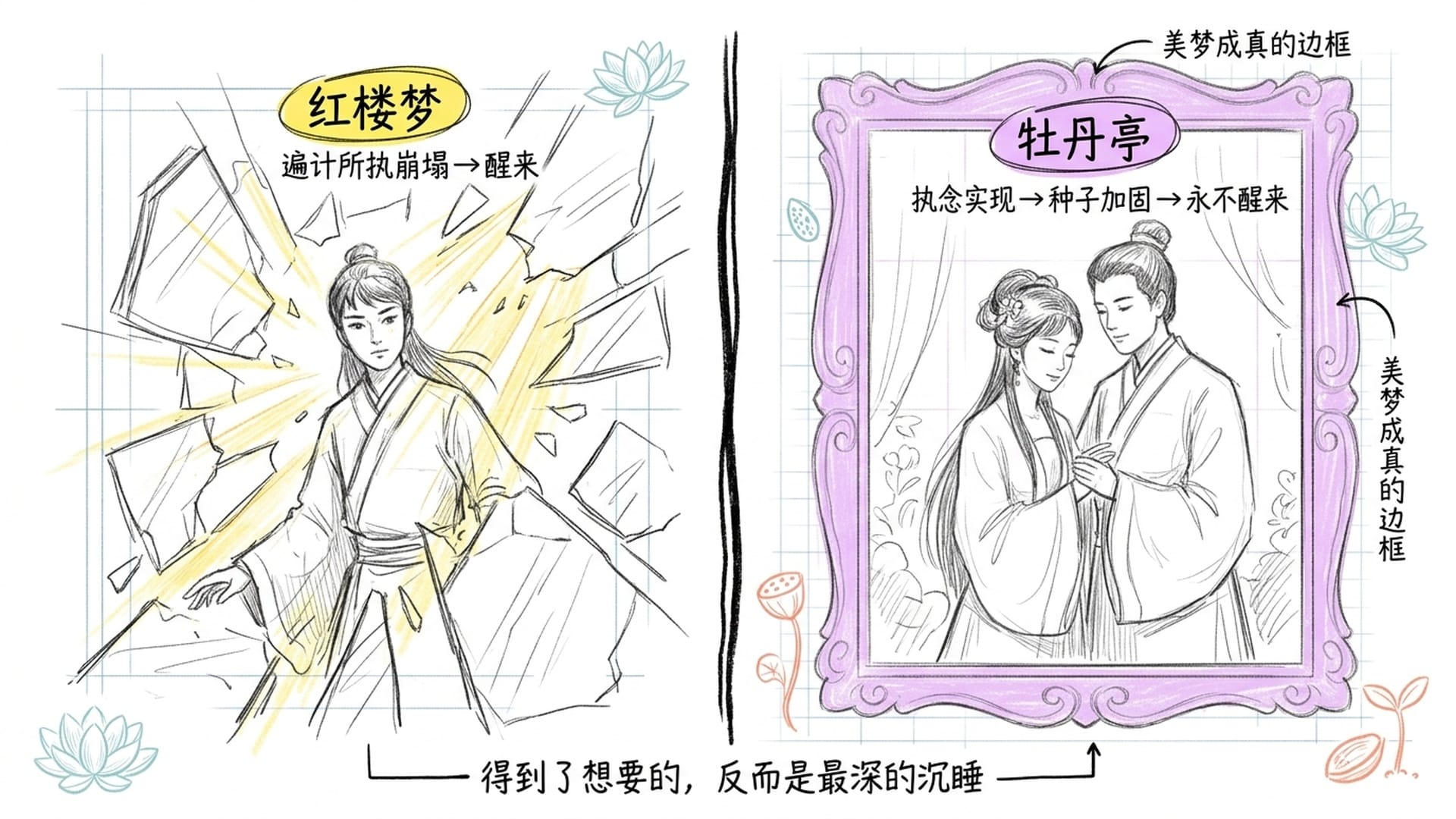 《红楼梦》与《牡丹亭》的终极对比