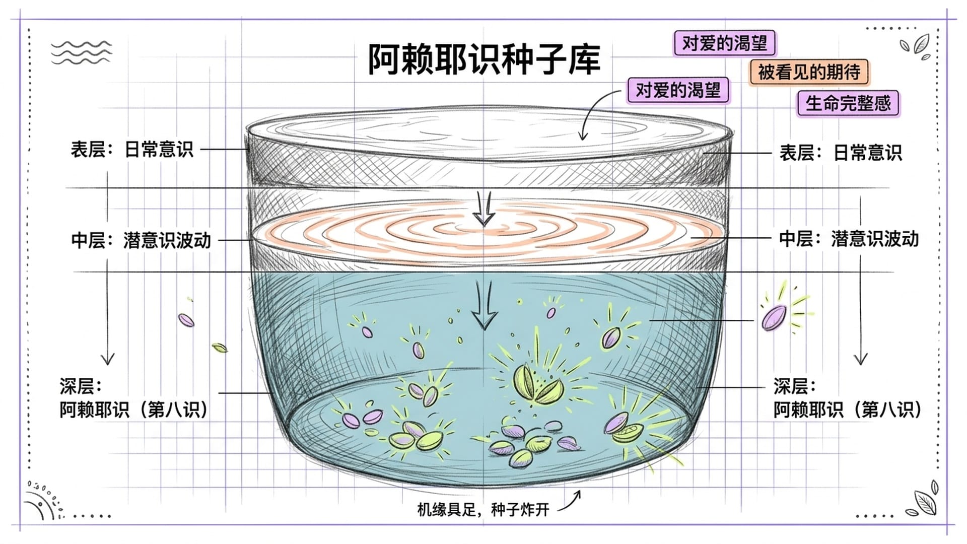 阿赖耶识种子库的可视化
