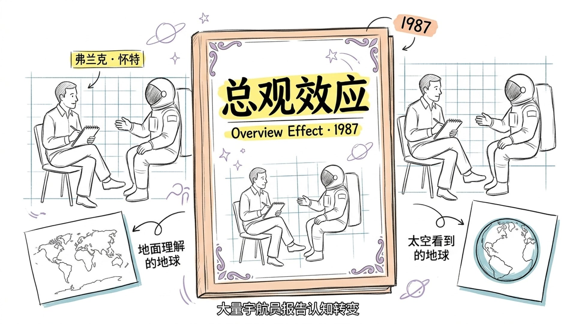 埃德加·米切尔与总观效应的命名