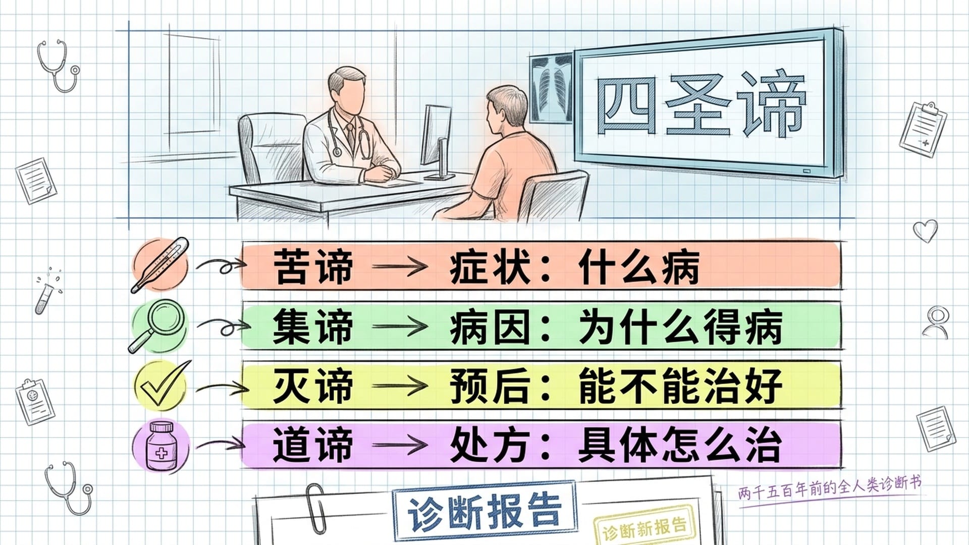四圣谛诊断报告结构图