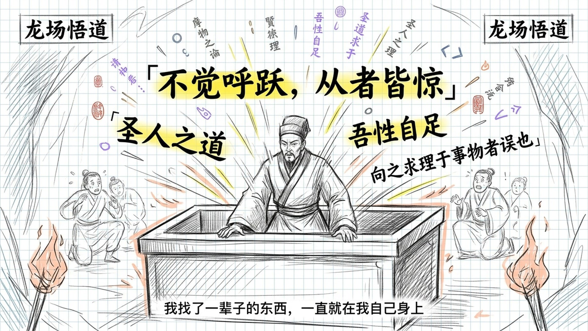 龙场悟道：王阳明用半条命换来的八个字