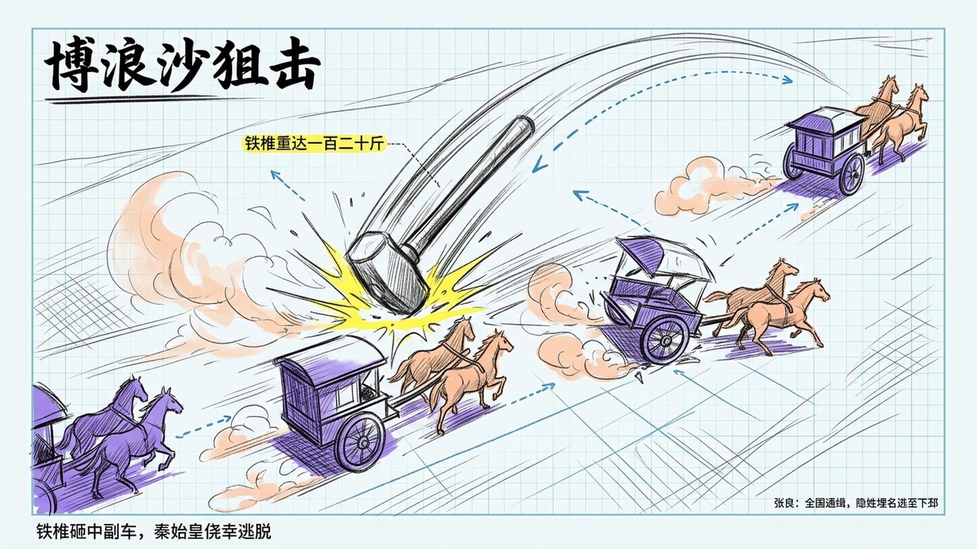 博浪沙狙击秦始皇