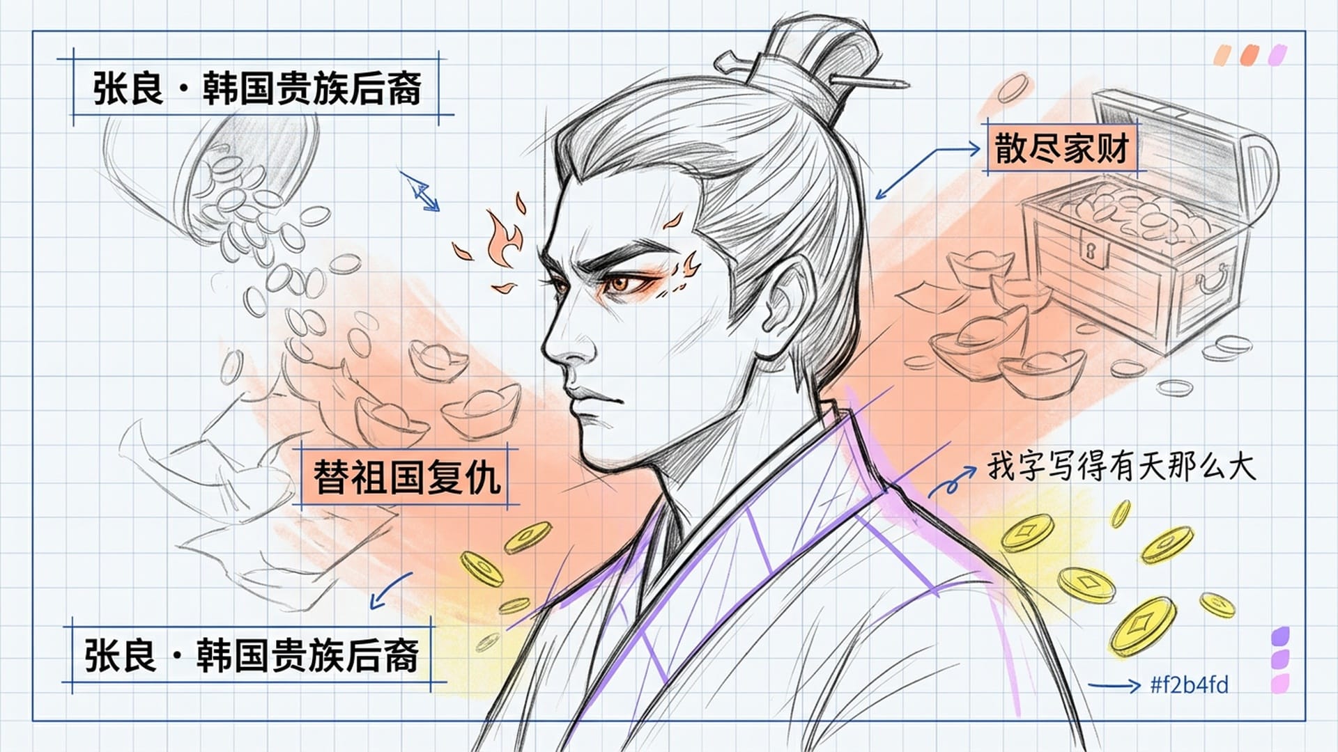 张良——韩国贵族后裔