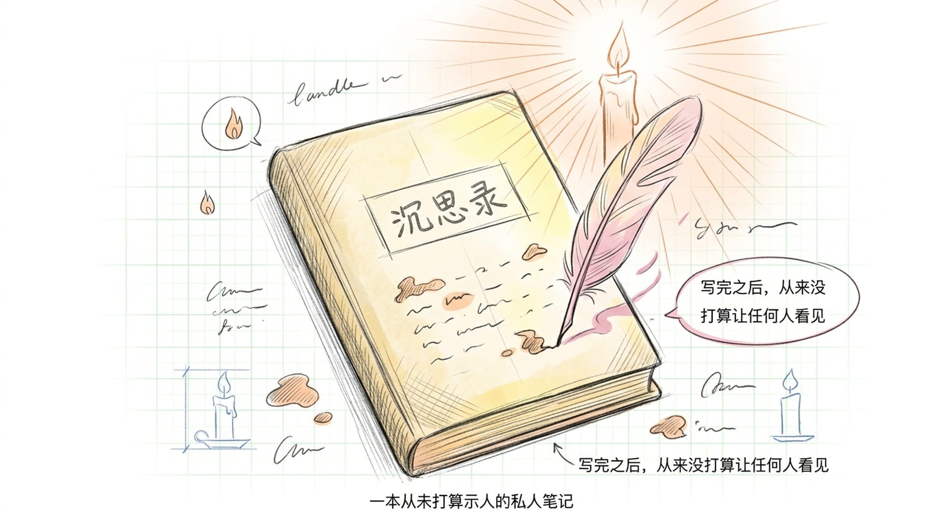 烛光下的私人笔记本