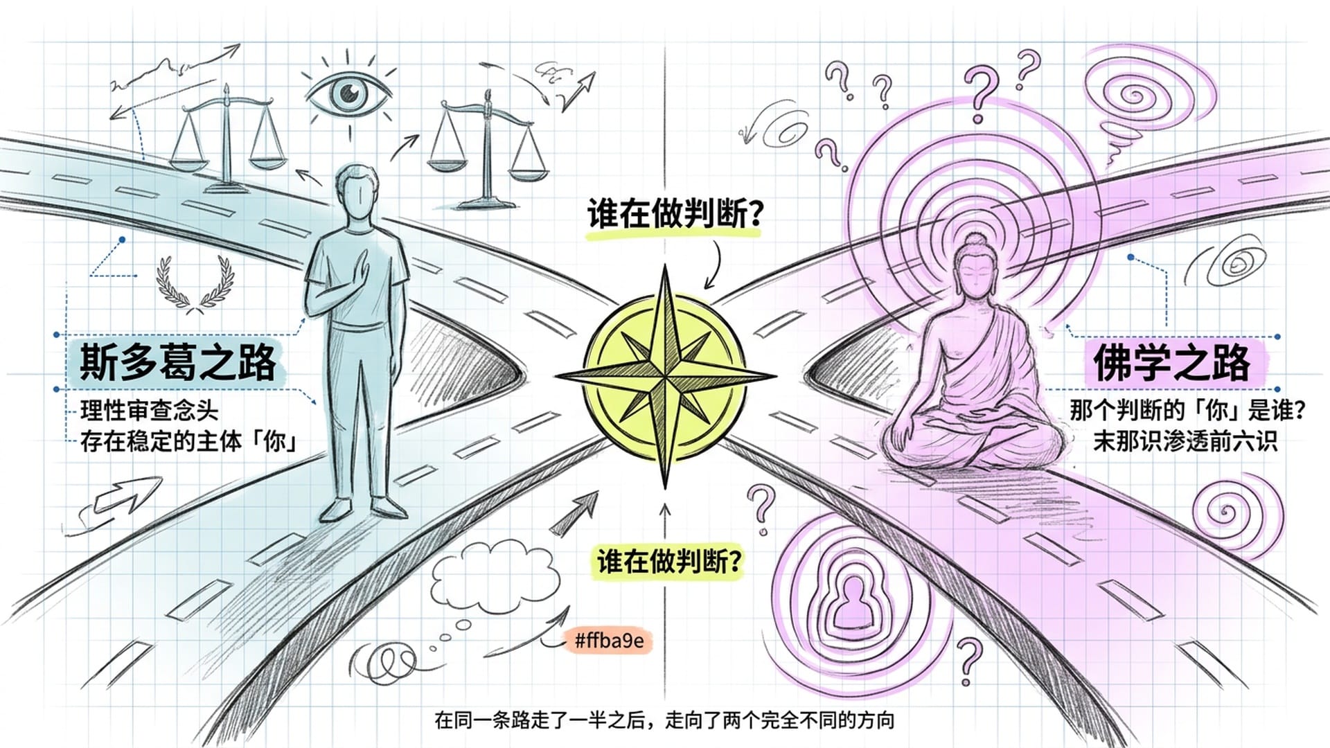 斯多葛与佛学的分叉路口