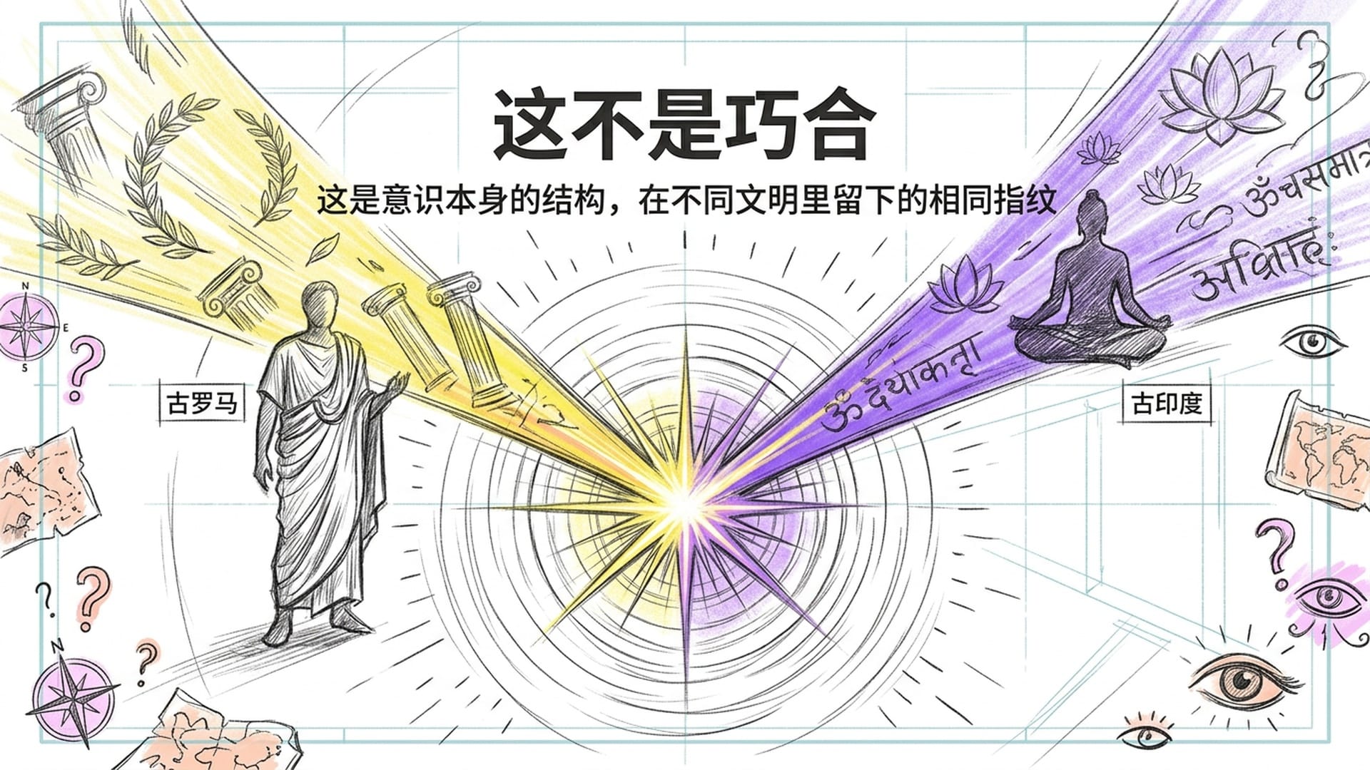 古罗马与古印度两种文明的汇聚