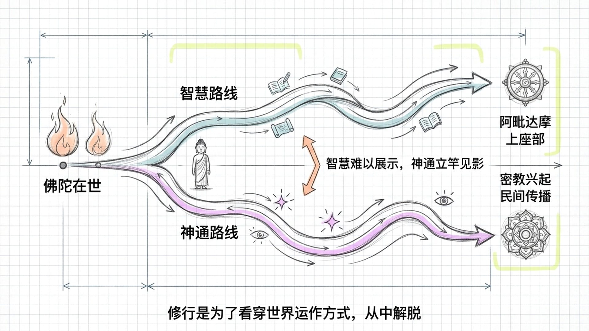 两条路线在历史长河中的演变