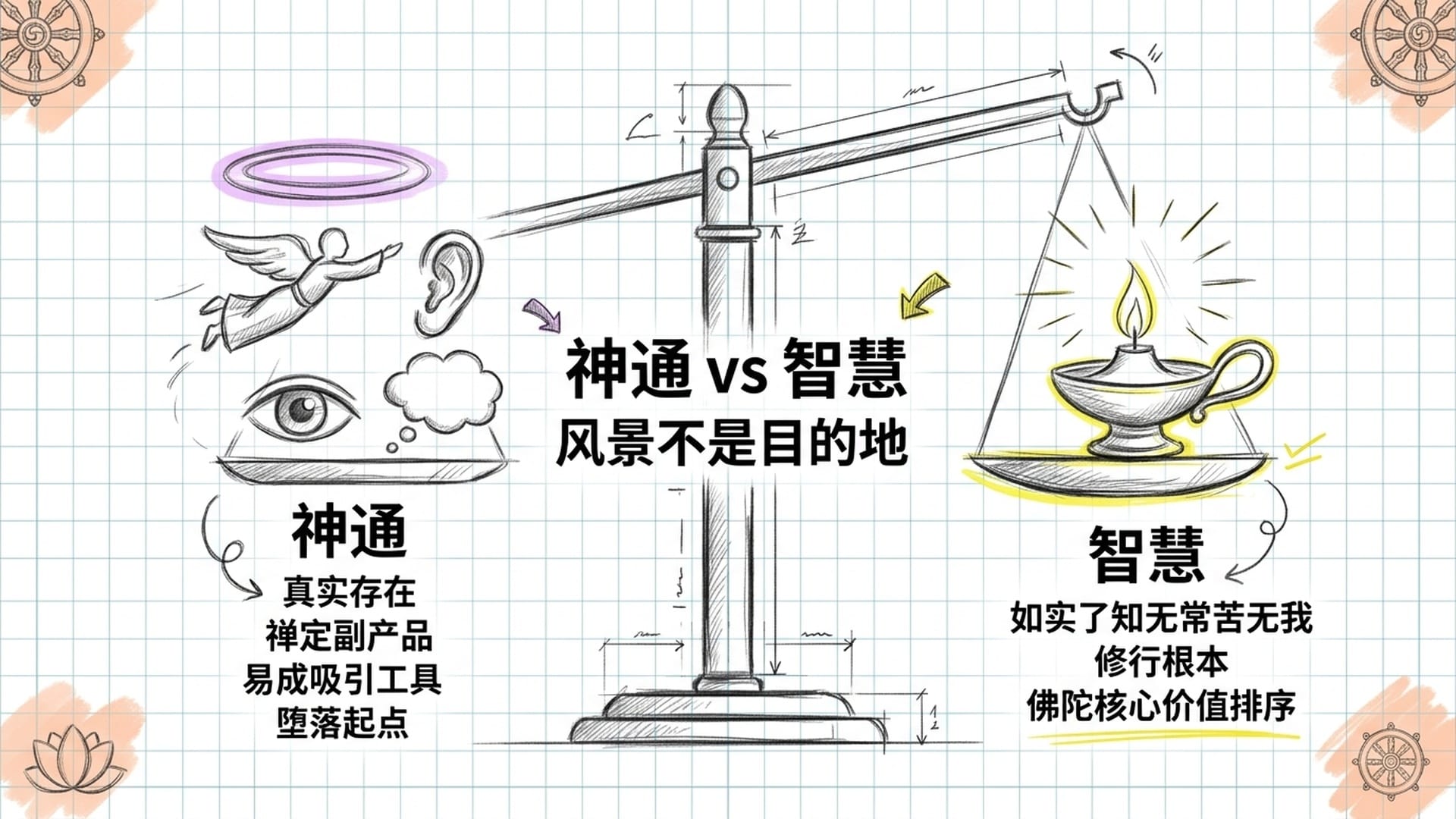 智慧路线与神通路线的权衡