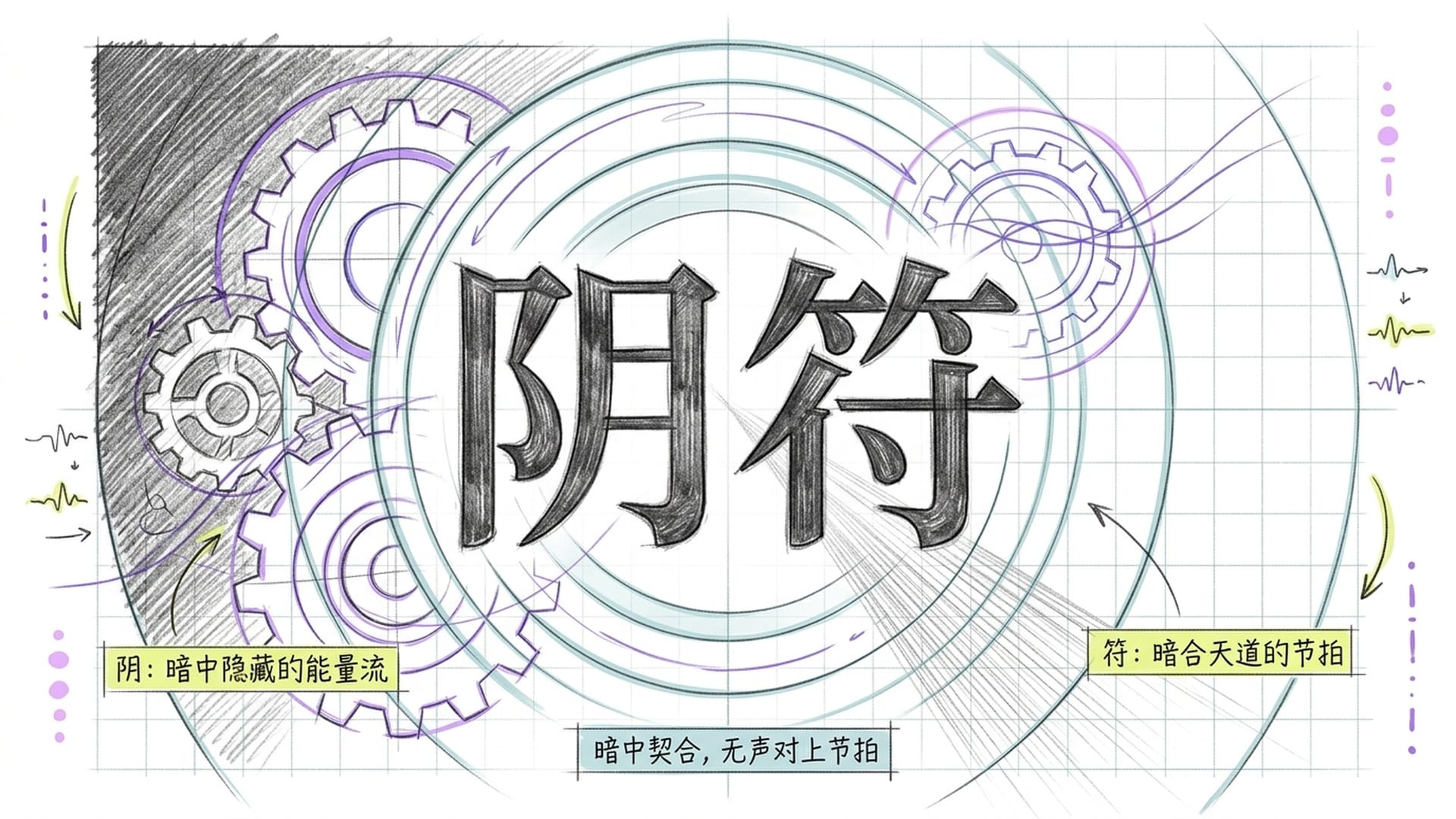 阴符二字的含义：暗中契合天道