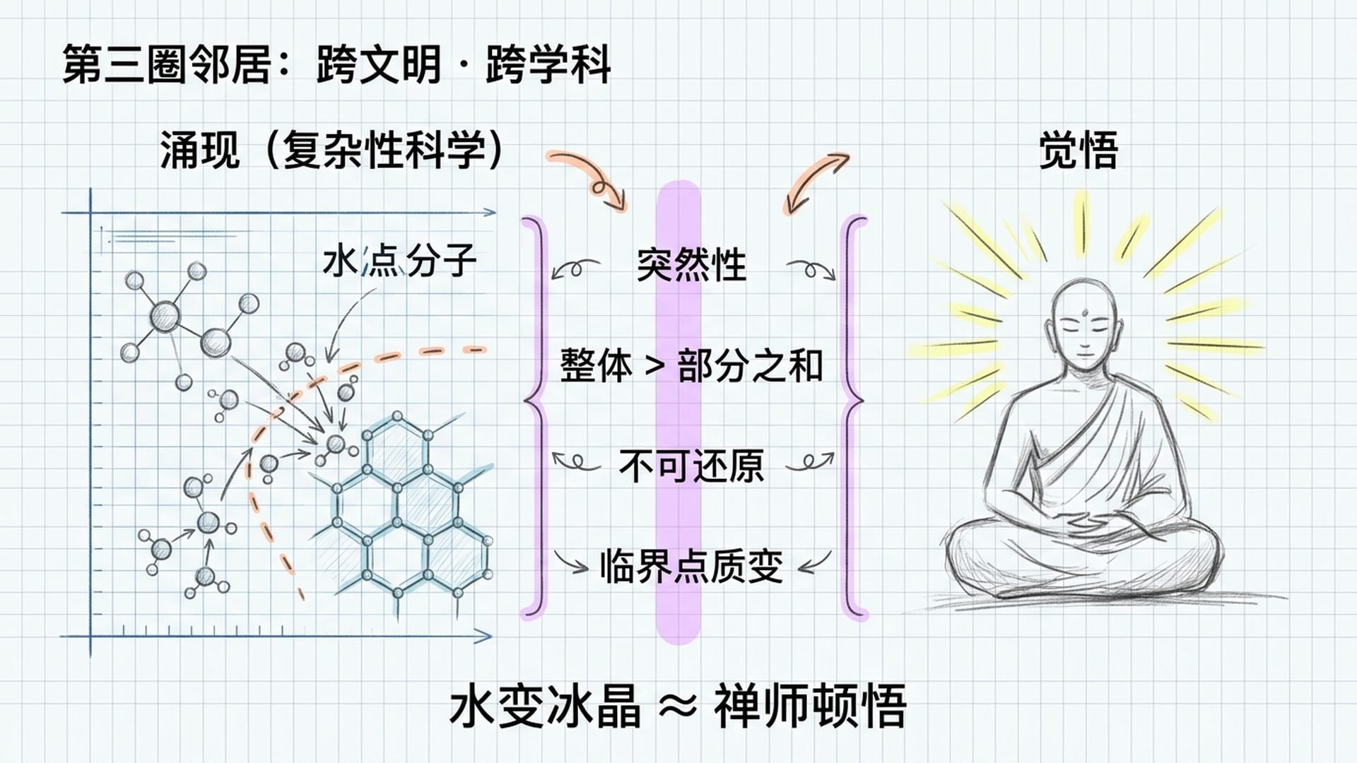 涌现与顿悟：相同的叙事骨架