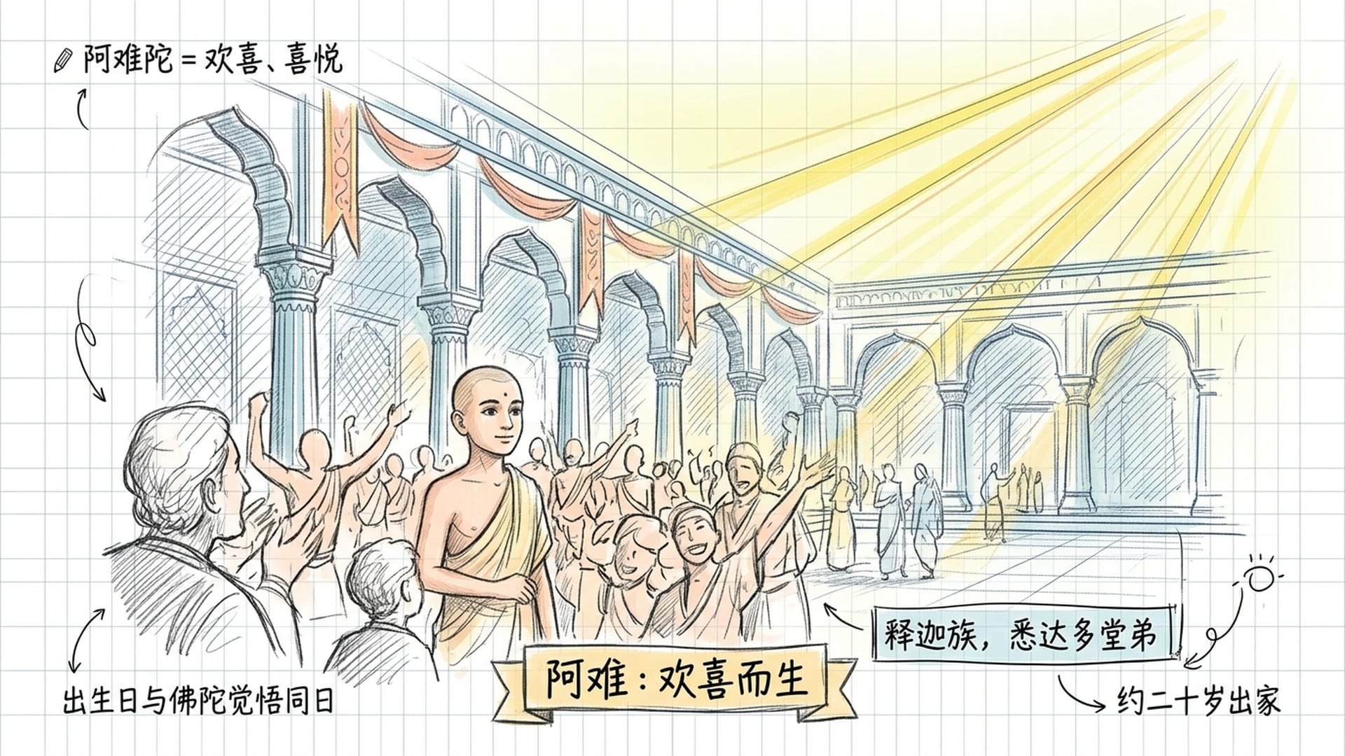 阿难出生背景与身份