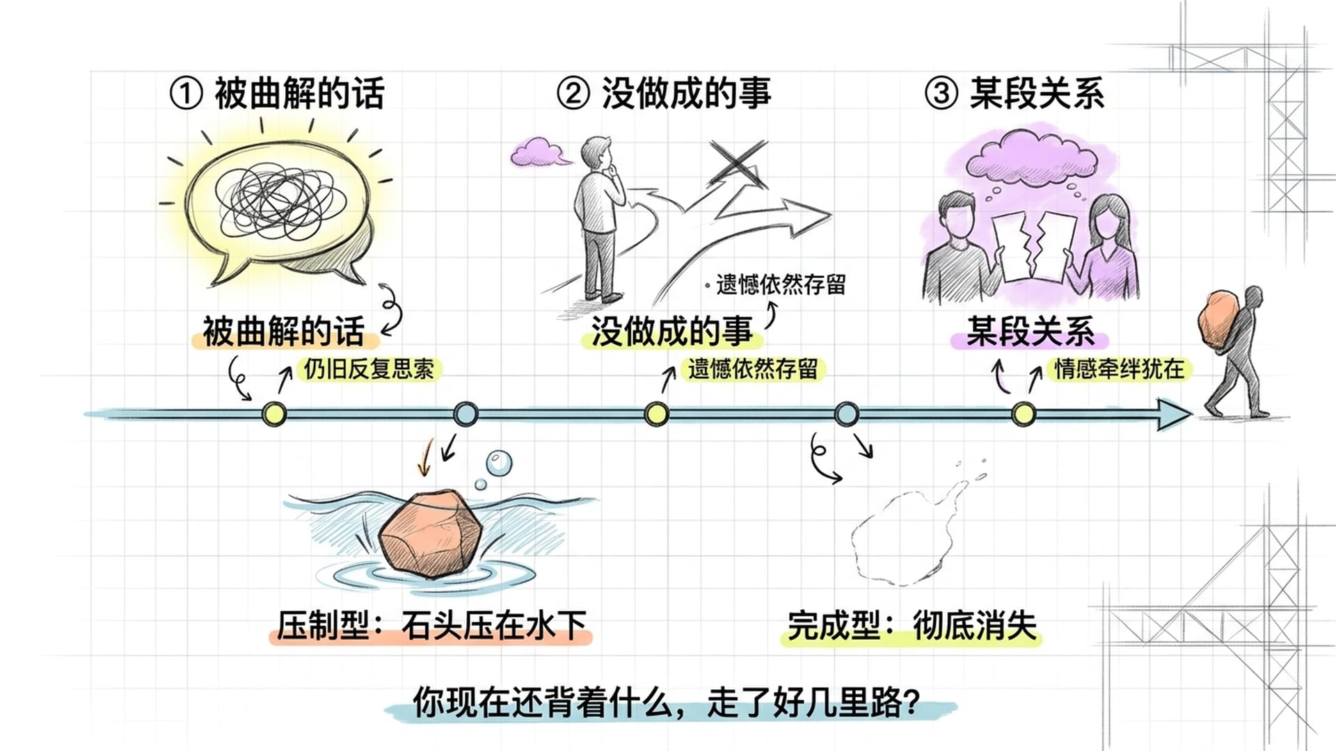 你心里背着的,究竟是什么?