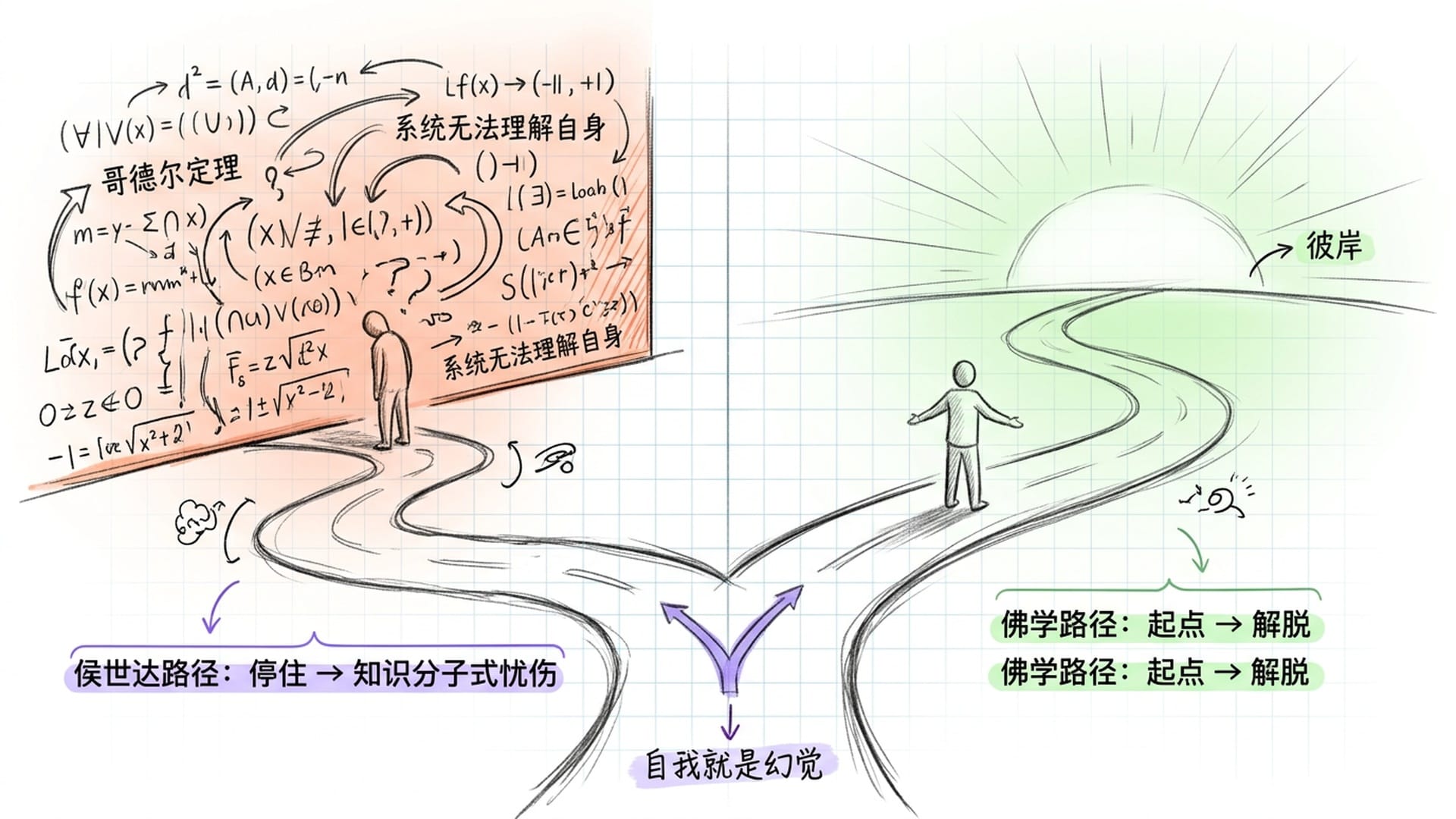 两条路：知识分子的悲壮 vs 彻底的解脱